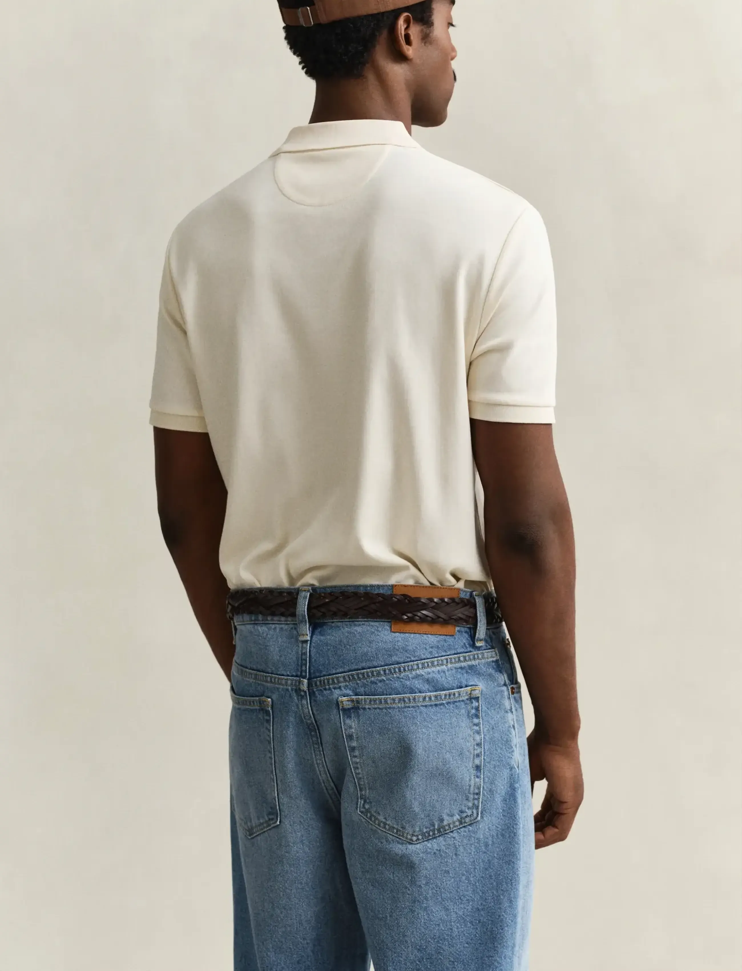 Gant - INTERLOCK SS POLO - short-sleeved polos - creamed white - 2