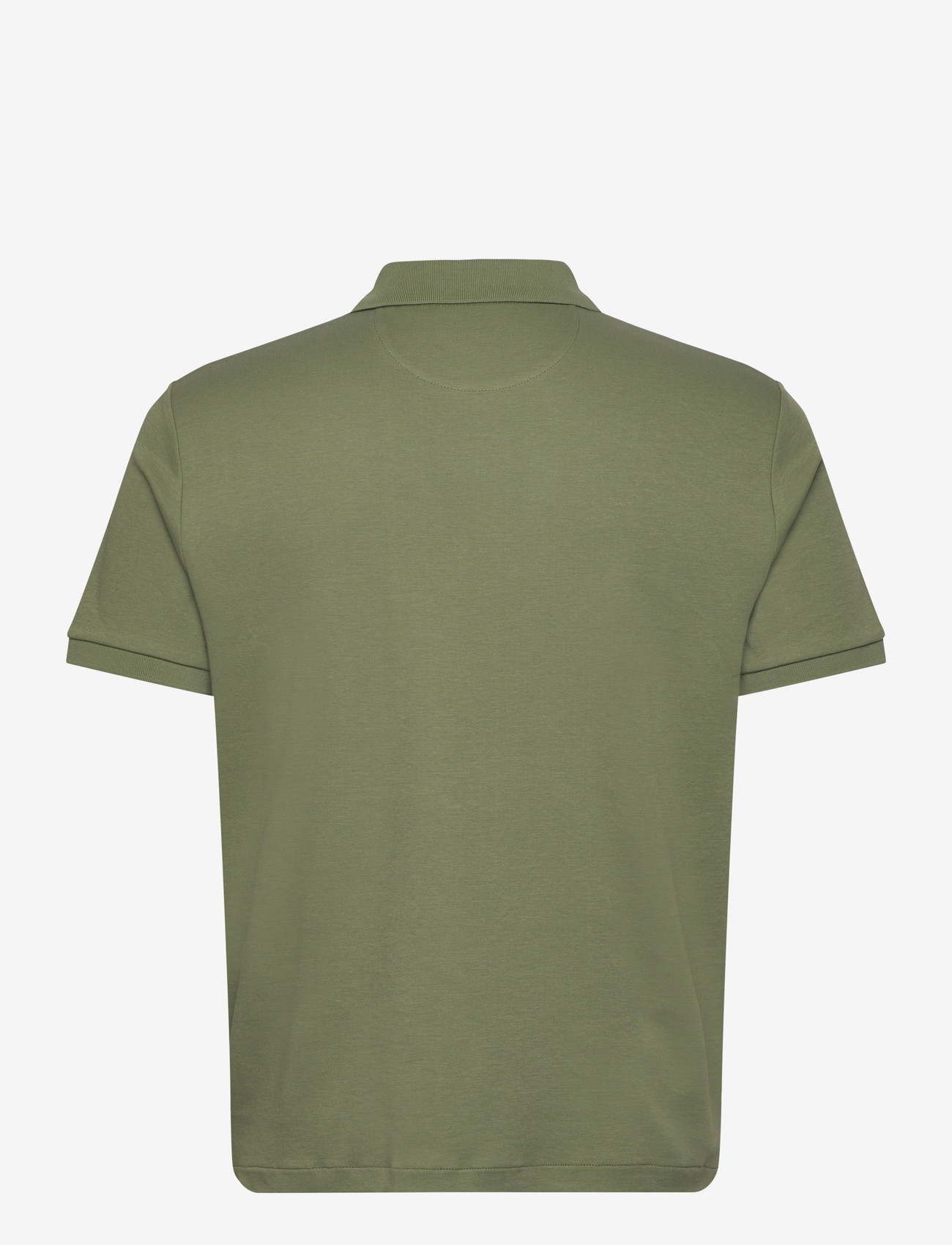 GANT - INTERLOCK SS POLO - kortærmede poloer - dry herb green - 1