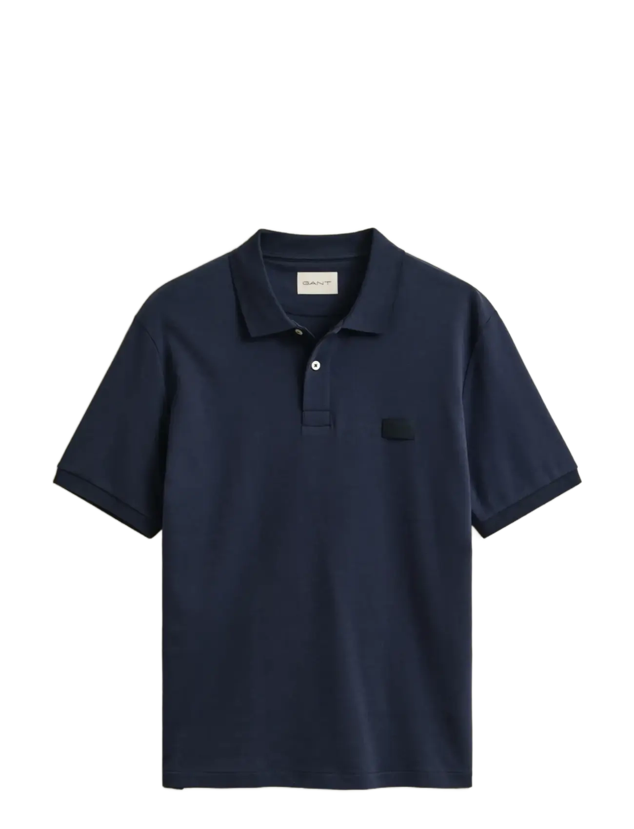 GANT Interlock Ss Polo Navy - L - Herren