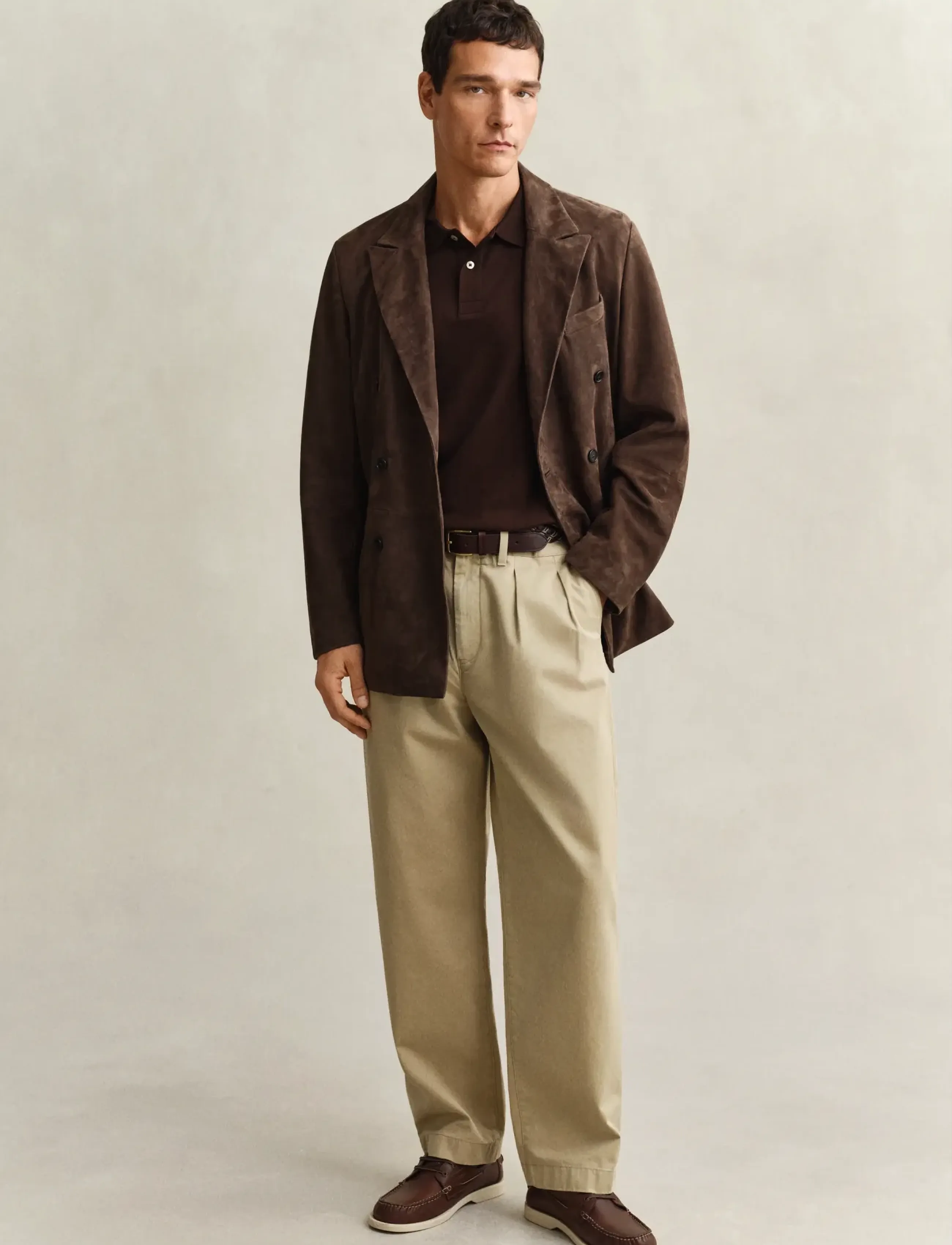 Gant - INTERLOCK SS POLO - short-sleeved polos - mahogany brown - 4