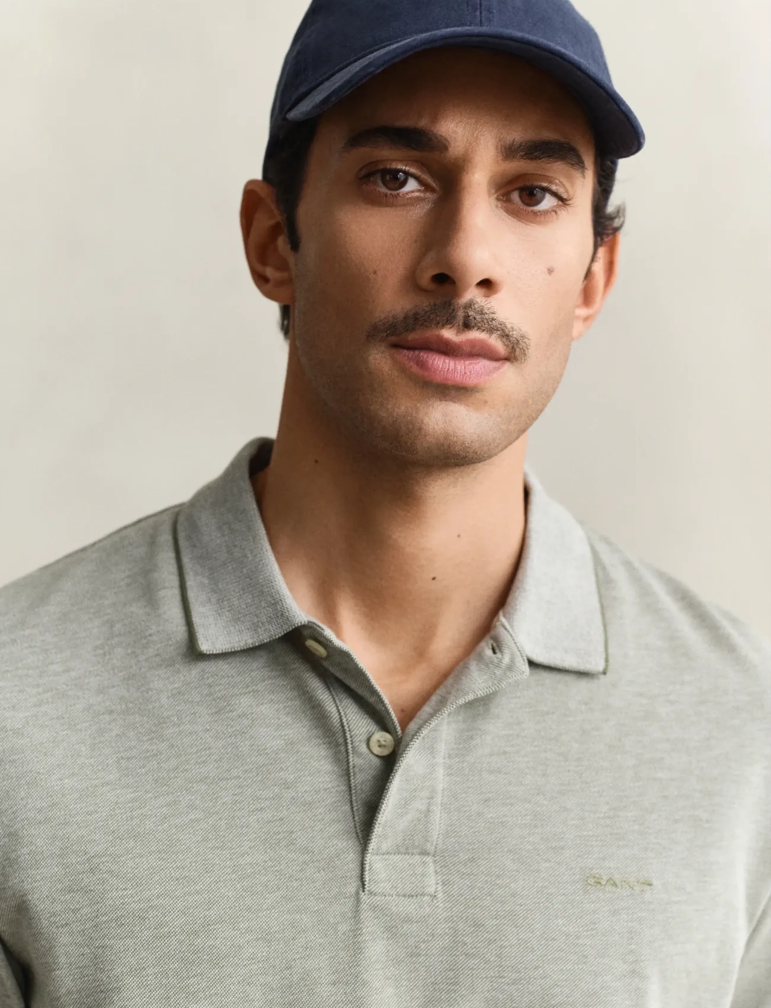 Gant - 2 TONE SS POLO - kortærmede poloer - dry herb green - 3
