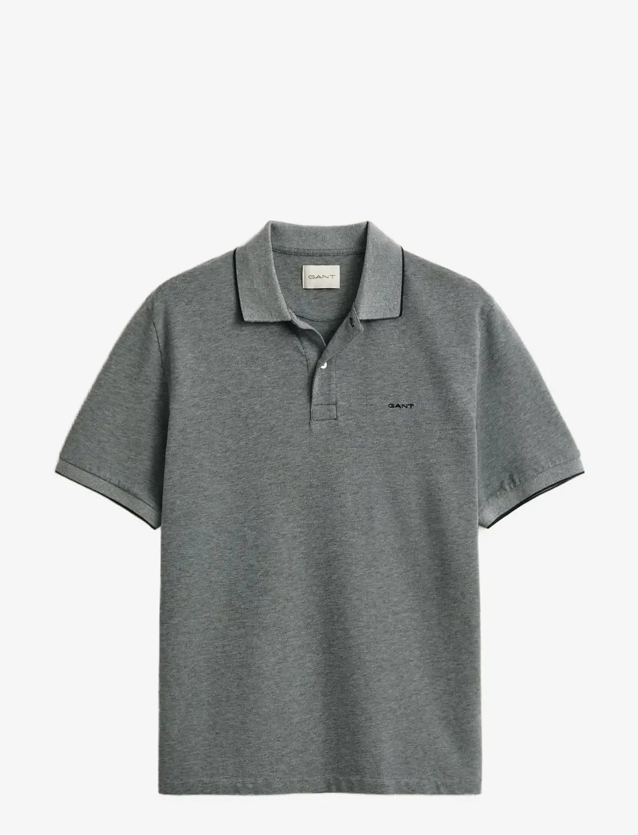 Gant - 2 TONE SS POLO - kortærmede poloer - evening blue - 1