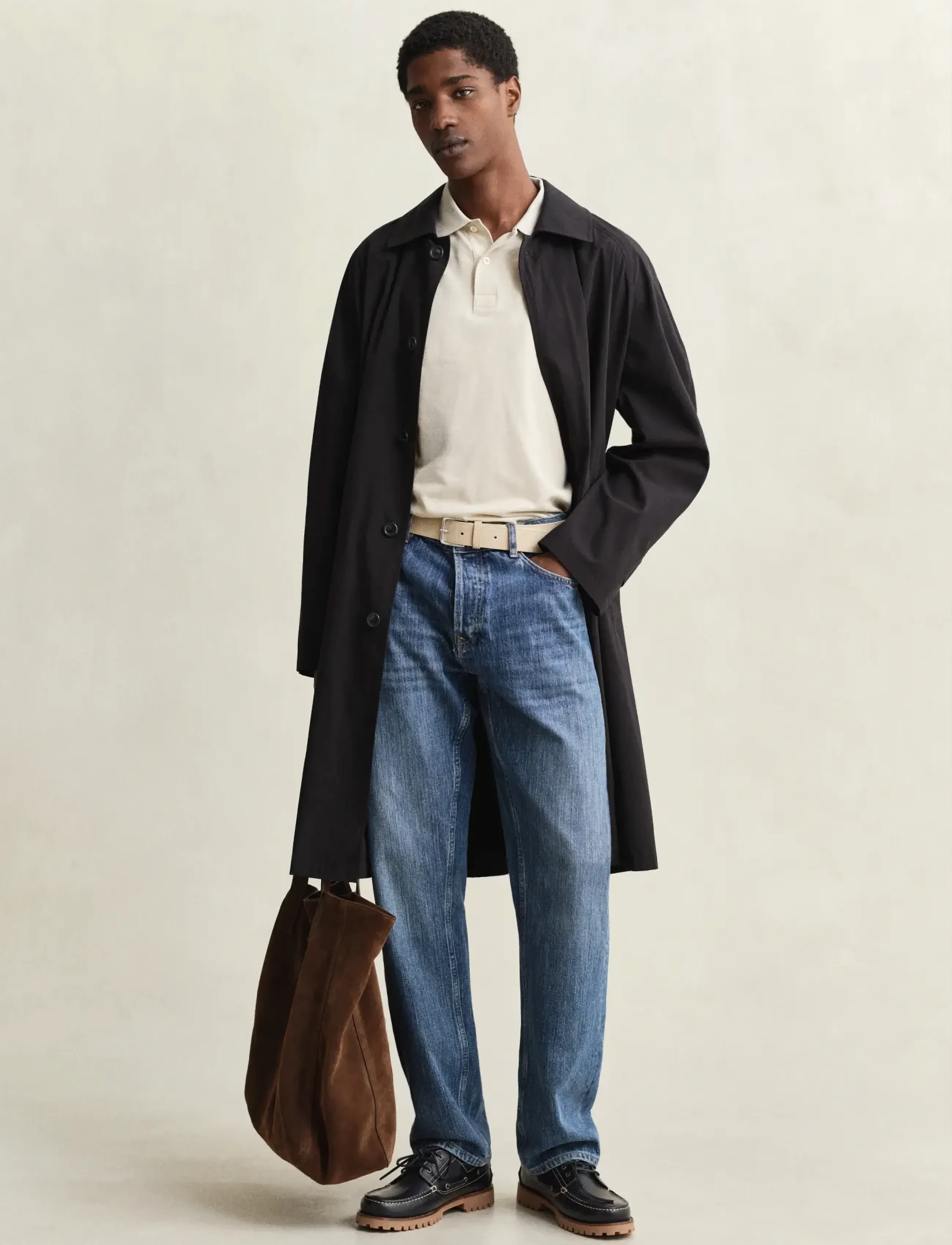 Gant - 2 TONE SS POLO - kortærmede poloer - oat beige - 4