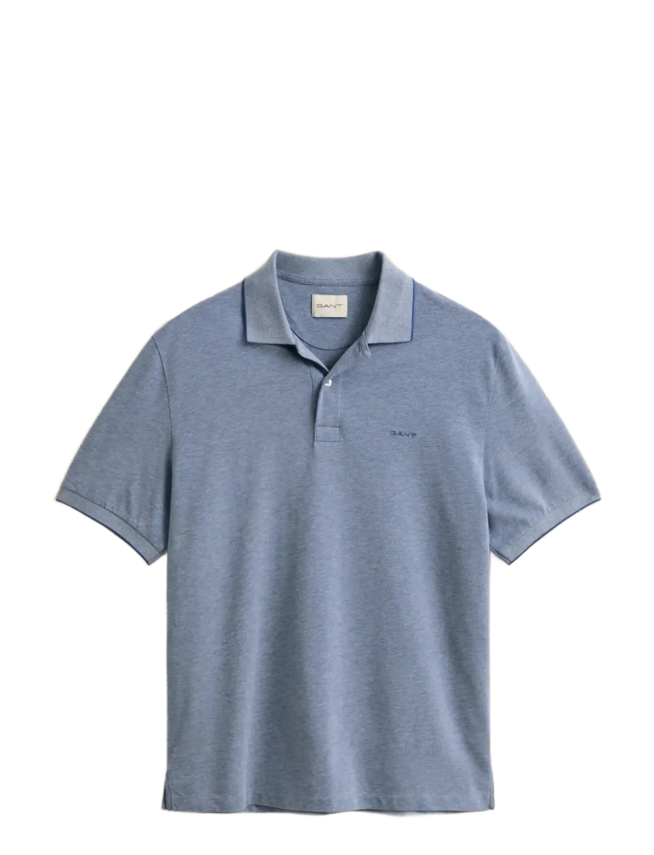 Gant 2 TONE SS POLO - Poloskjorter - VINTAGE BLUE / blue