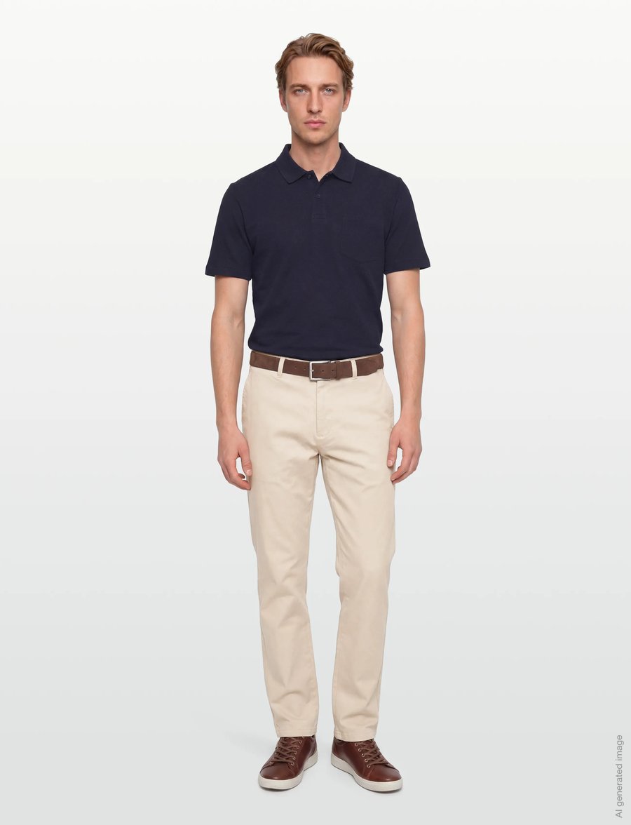 Gant - TEXTURE SS POLO - kortärmade pikéer - evening blue - 0