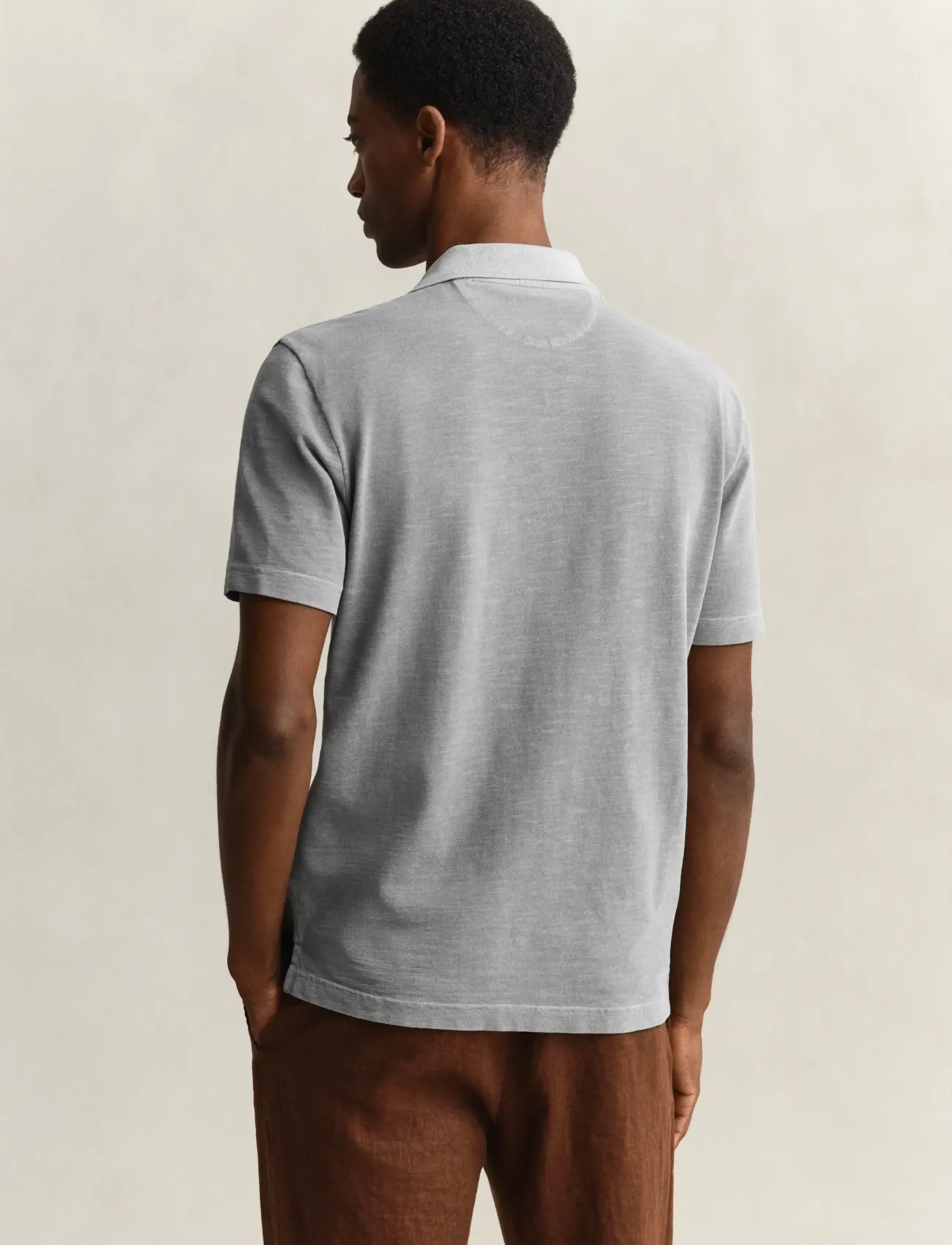 Washed Slub Ss Polo 2