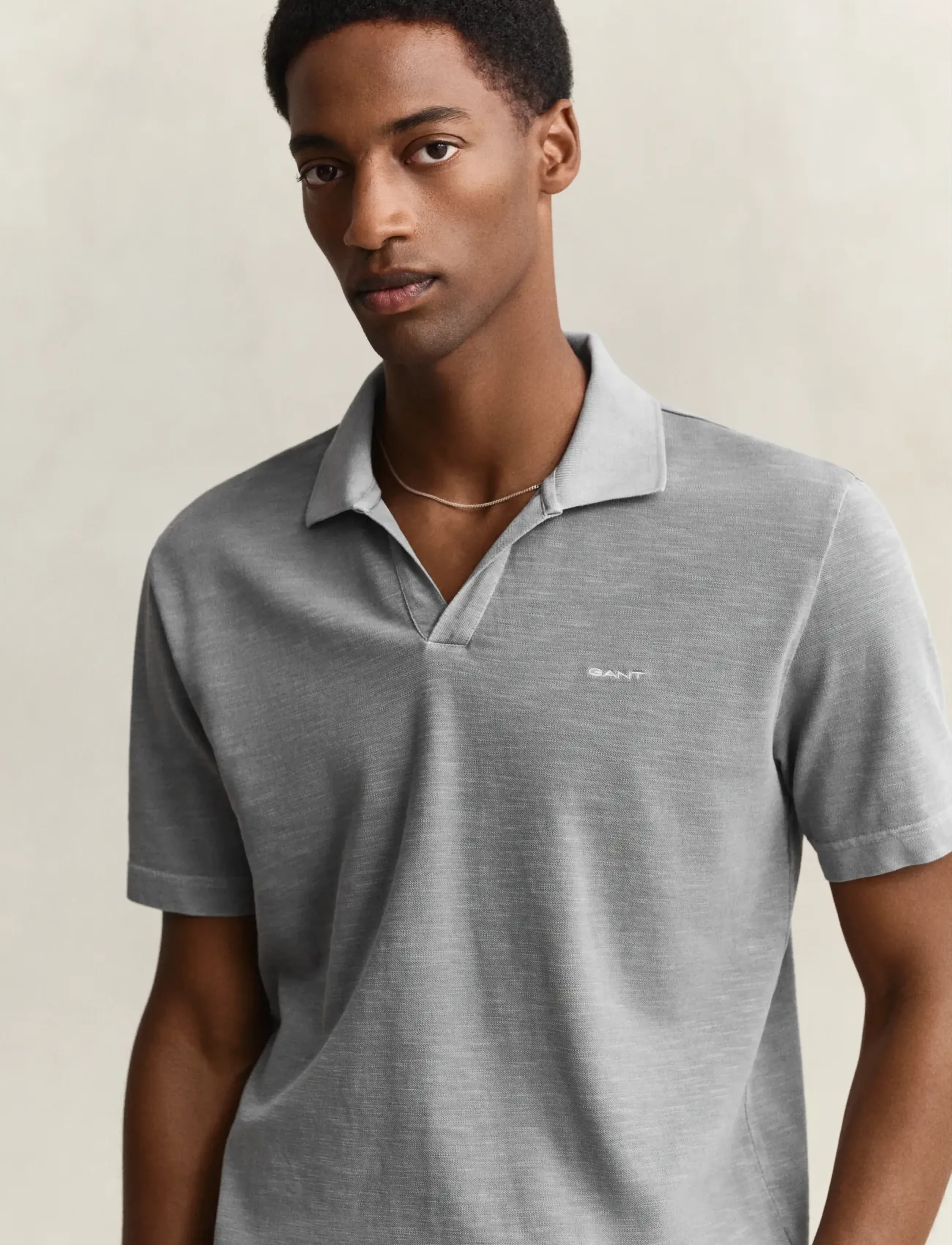 Washed Slub Ss Polo 3