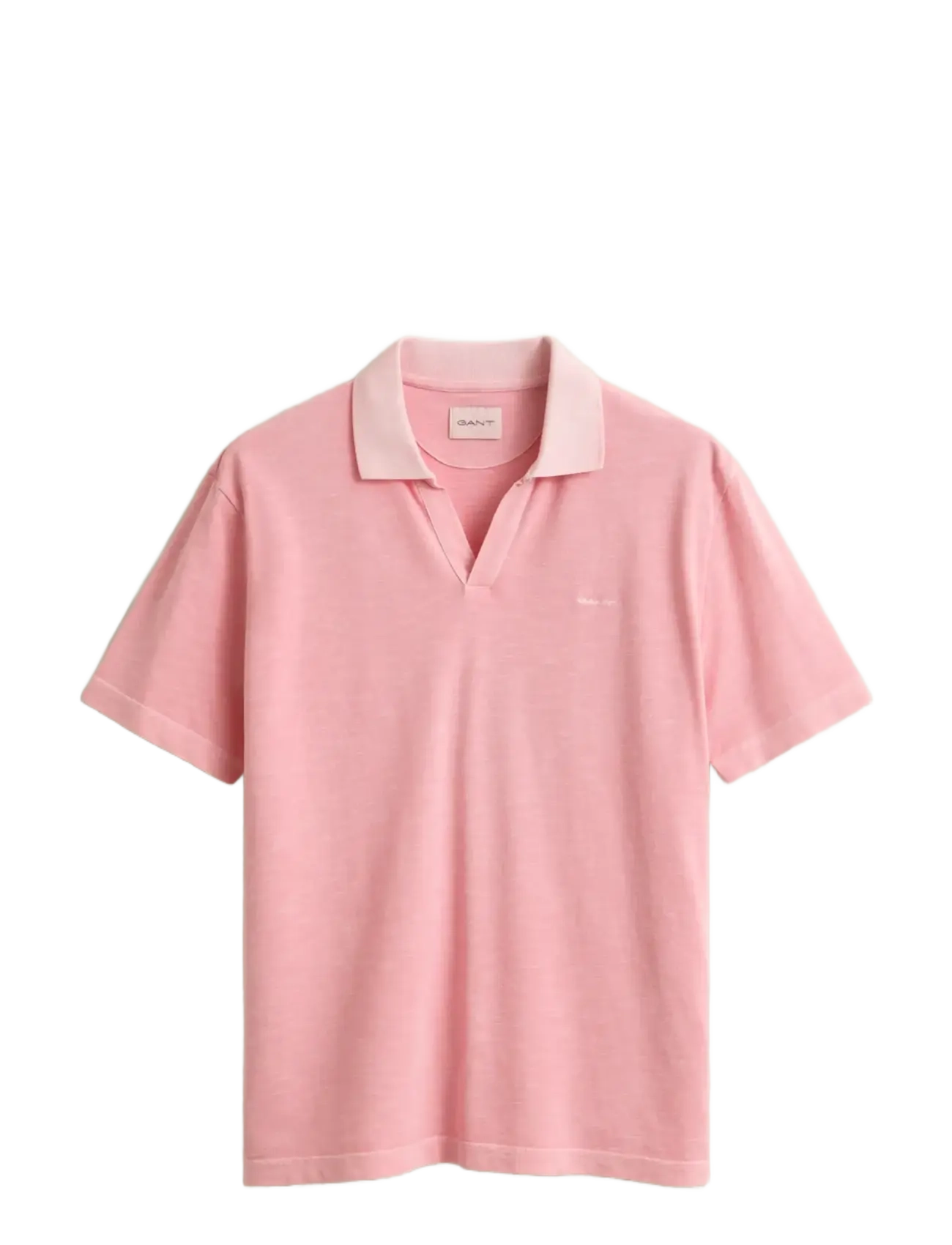 Gant - WASHED SLUB SS POLO - gestrickte polohemden - washed pink - 1