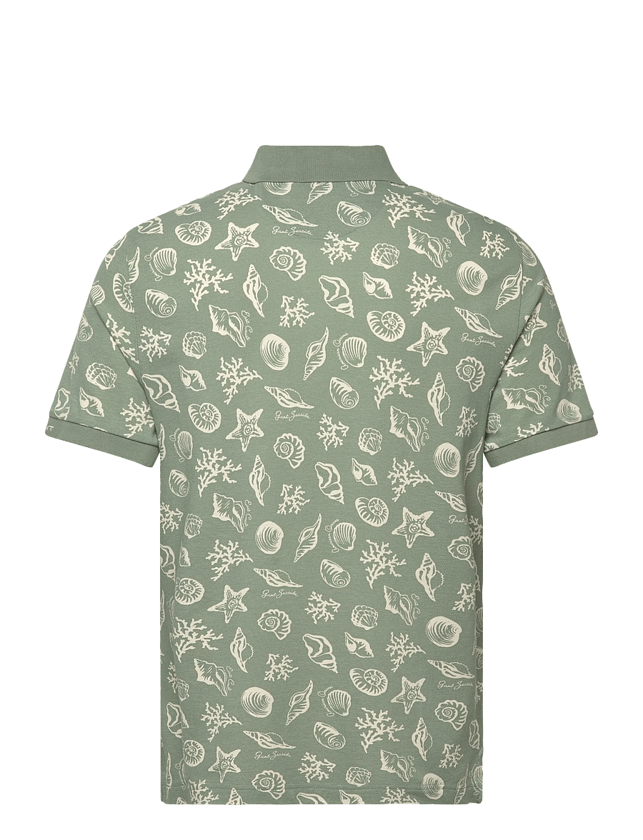 Gant - AOP SS POLO - kurzärmelig - ceramic grey - 2