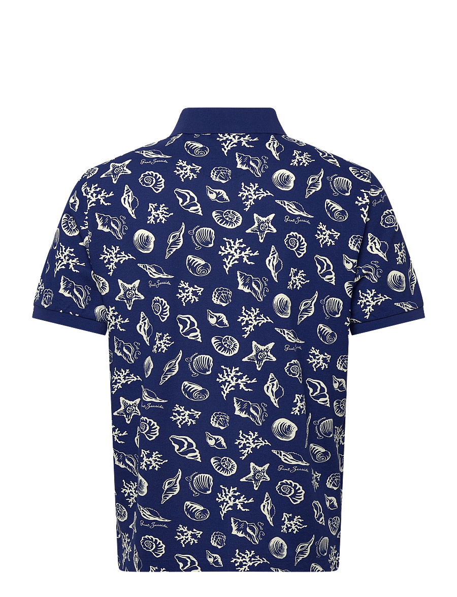 Gant - AOP SS POLO - kurzärmelig - rich navy - 2