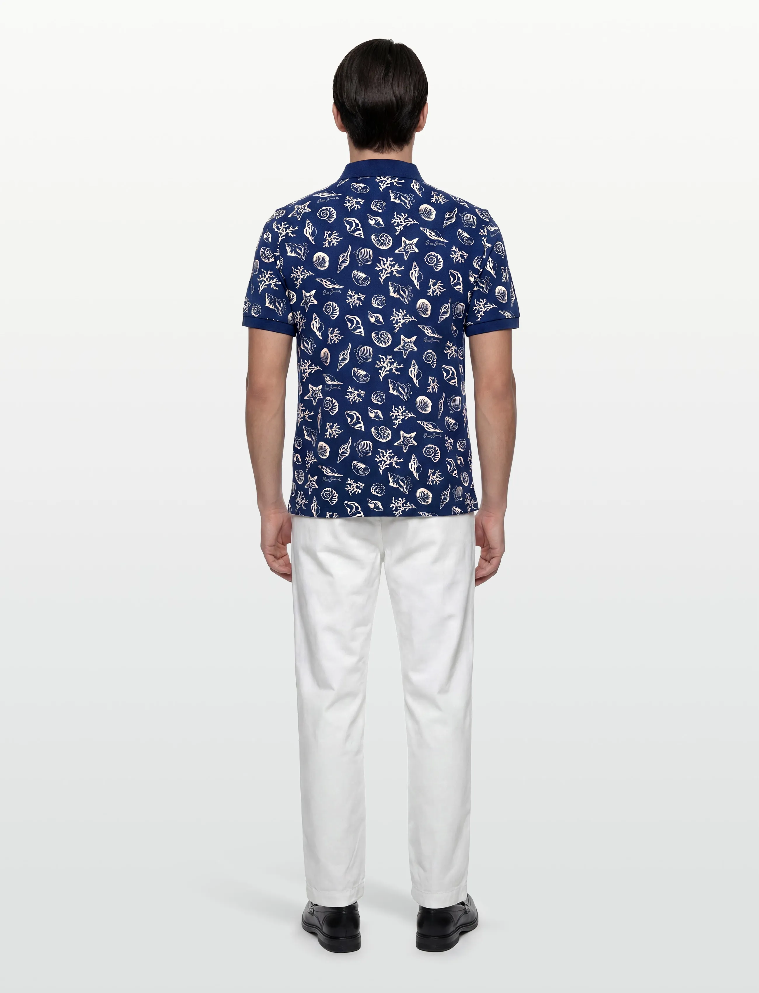 Gant - AOP SS POLO - lühikeste varrukatega polod - rich navy - 4