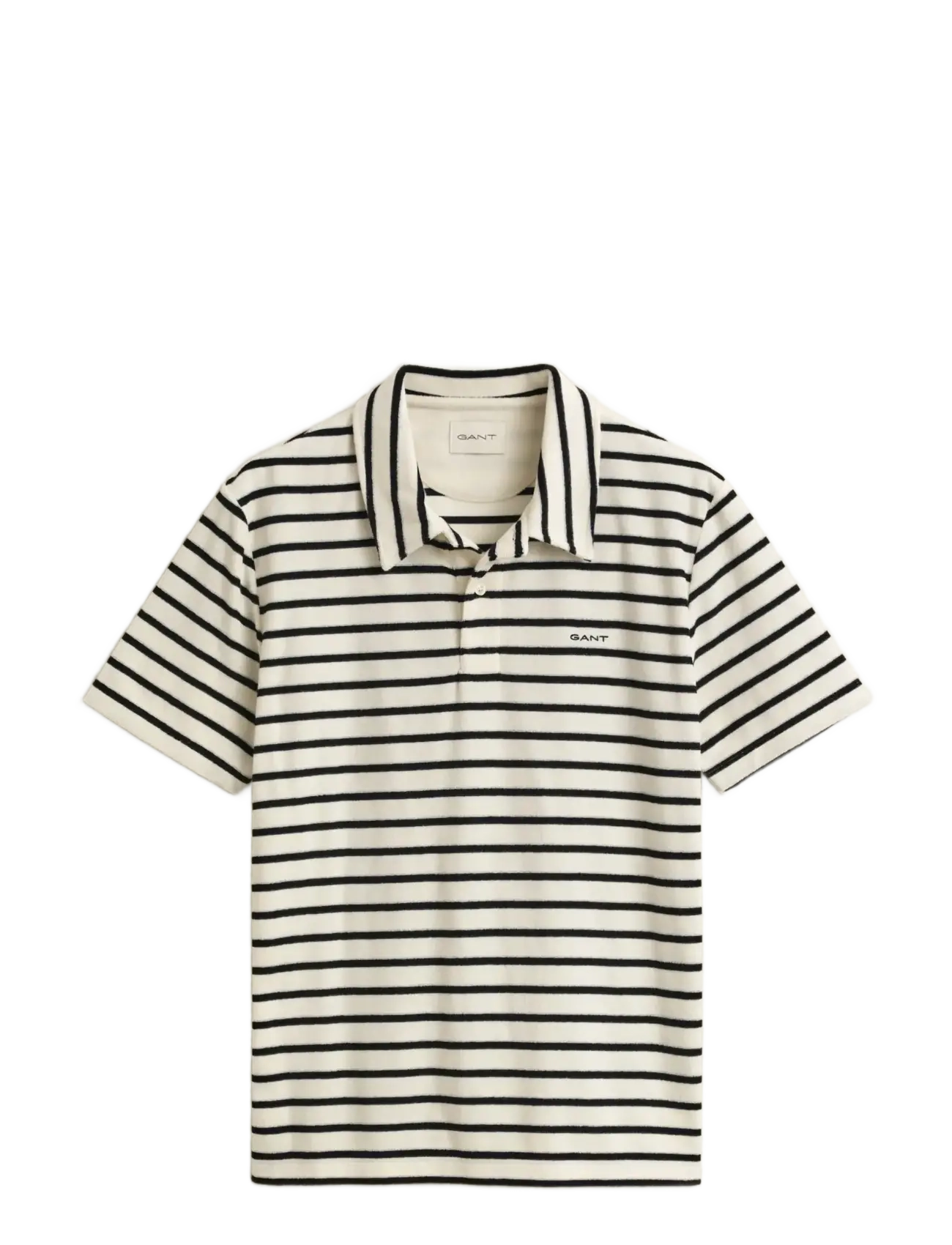 GANT Towelling Ss Polo Cream - XXXXL - Herren