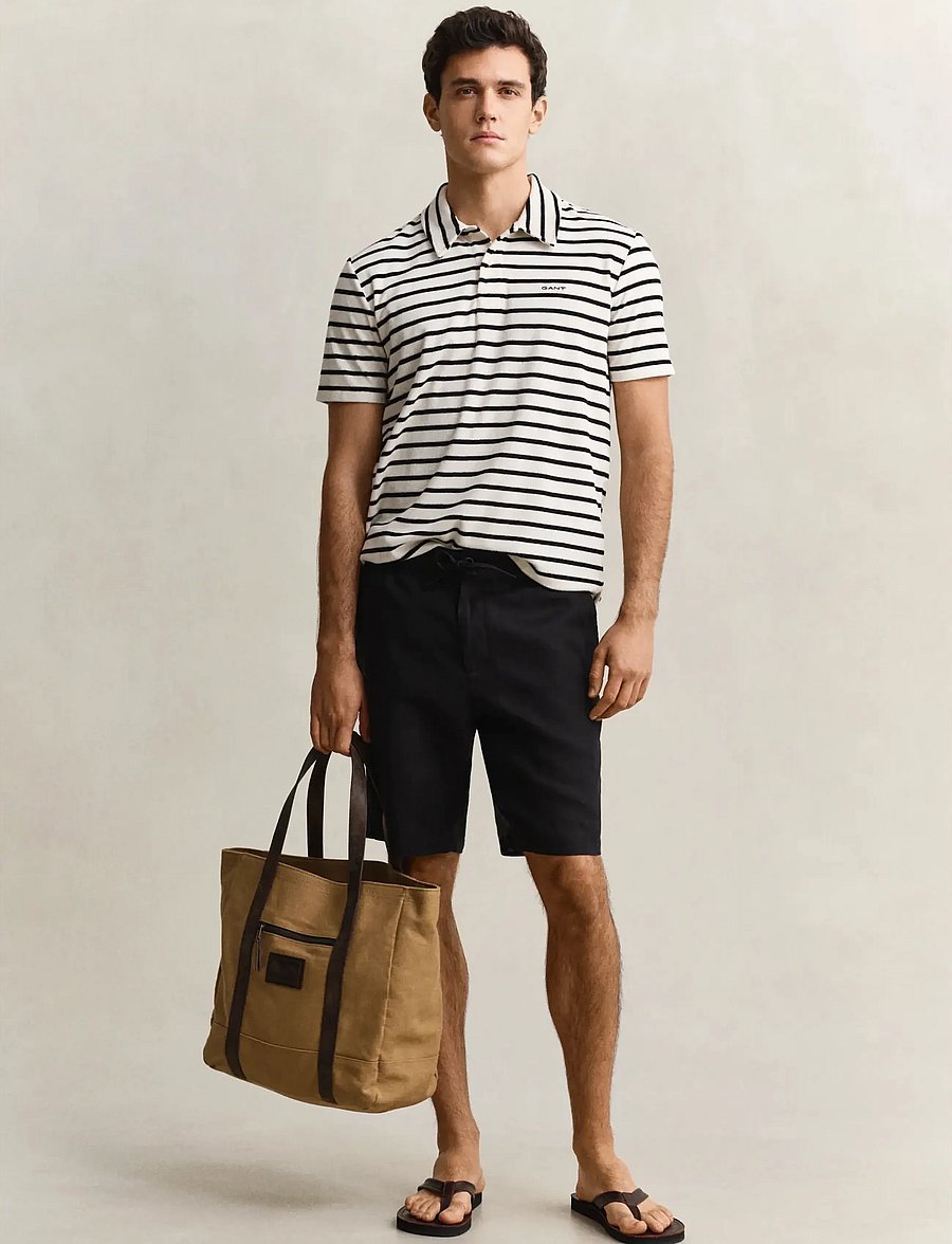 Gant - TOWELLING SS POLO - polos à manches courtes - creamed white - 3