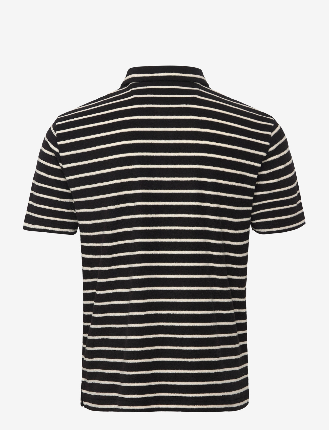 Gant - TOWELLING SS POLO - kortærmede poloer - ebony black - 2