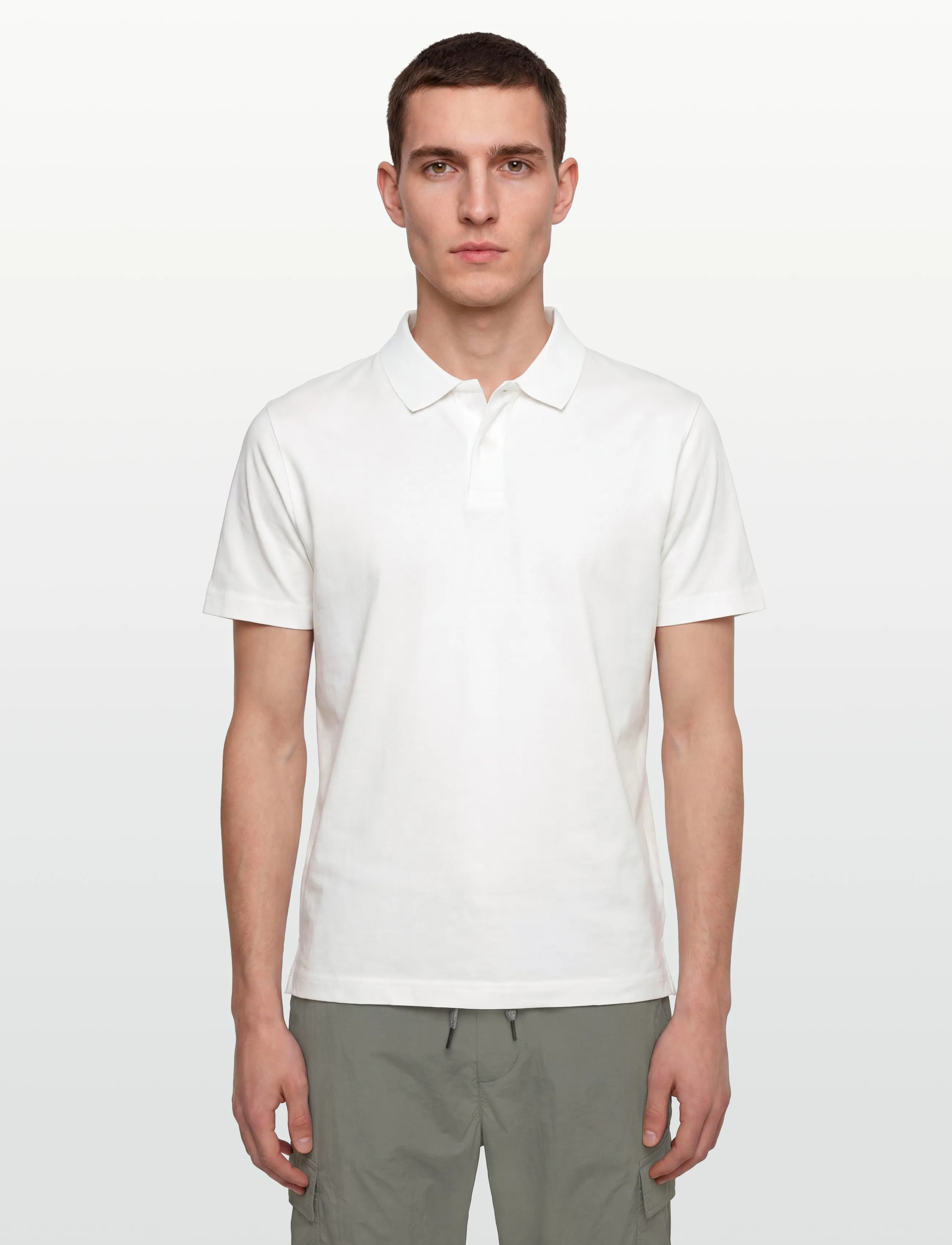 Gant - PIMA SS POLO - short-sleeved polos - eggshell - 3