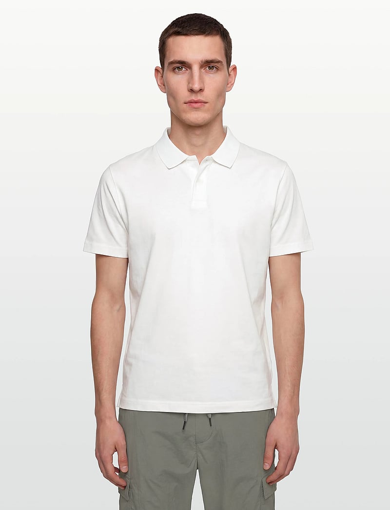 Gant - PIMA SS POLO - kurzärmelig - eggshell - 3