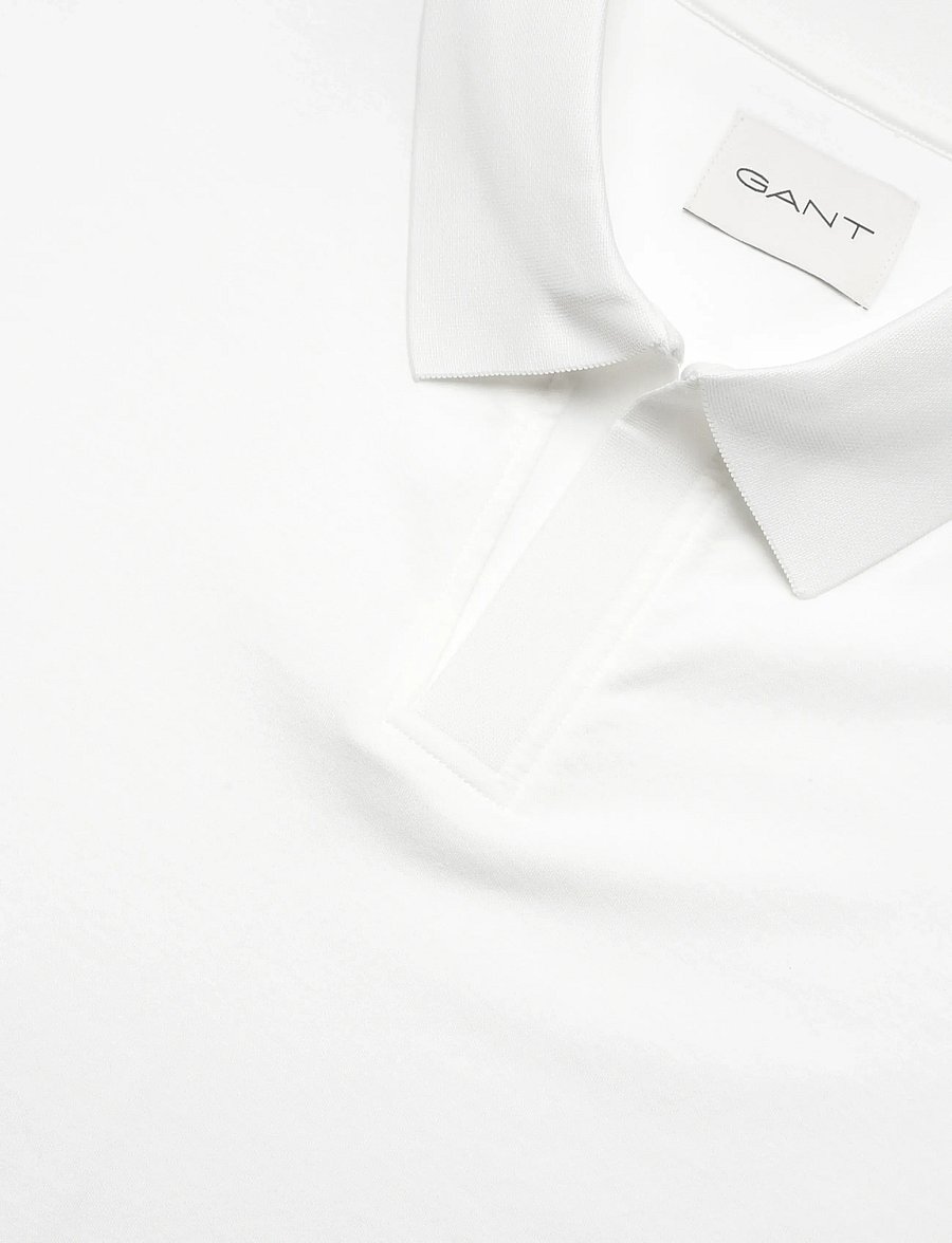 Gant - PIMA SS POLO - kortärmade pikéer - eggshell - 5