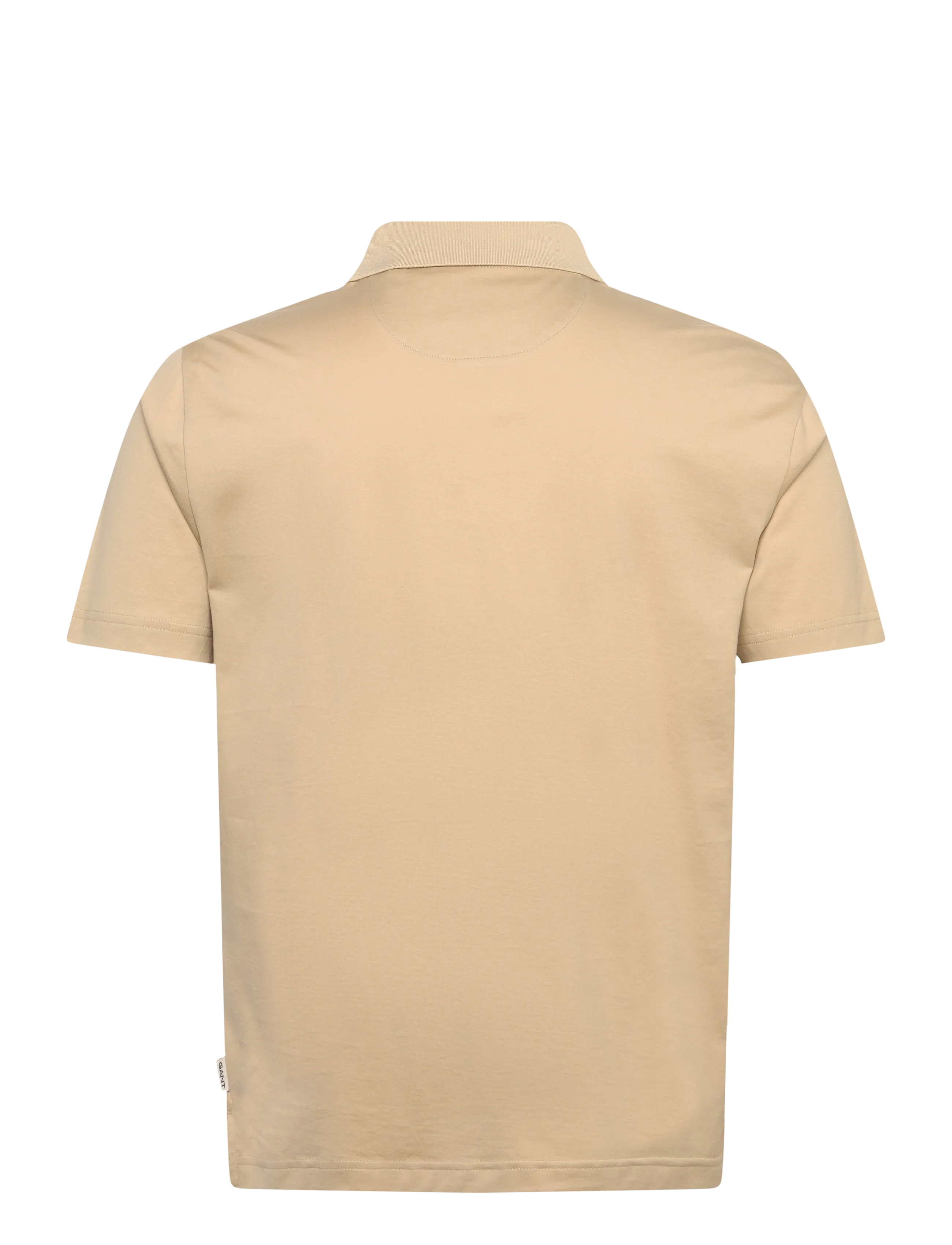 Gant - PIMA SS POLO - kortærmede poloer - oat beige - 2