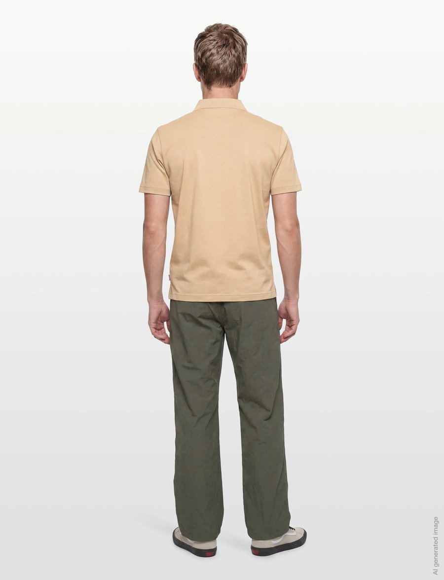 Gant - PIMA SS POLO - kortärmade pikéer - oat beige - 4