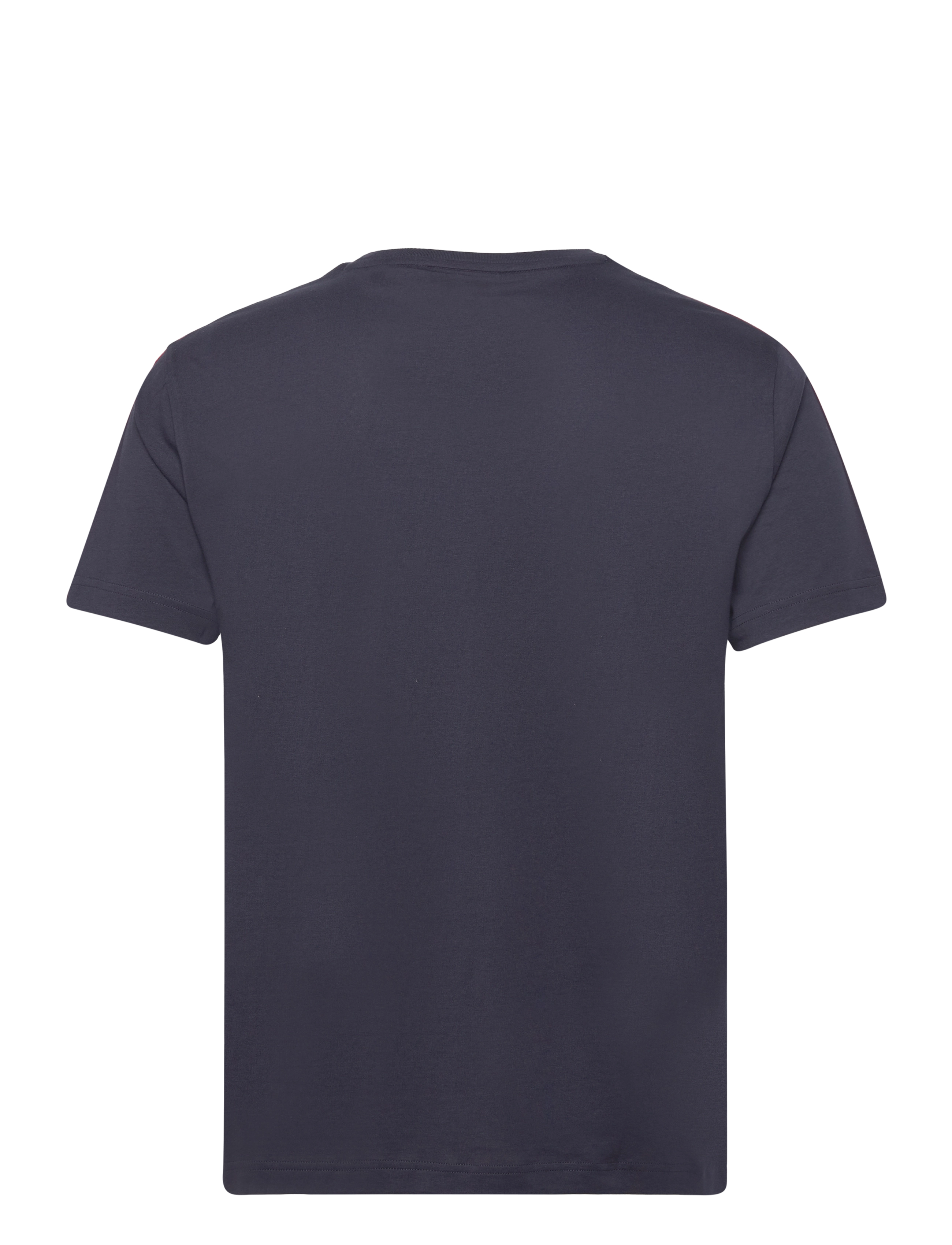GANT - SHOULDER TAPE SS T-SHIRT - evening blue - 1