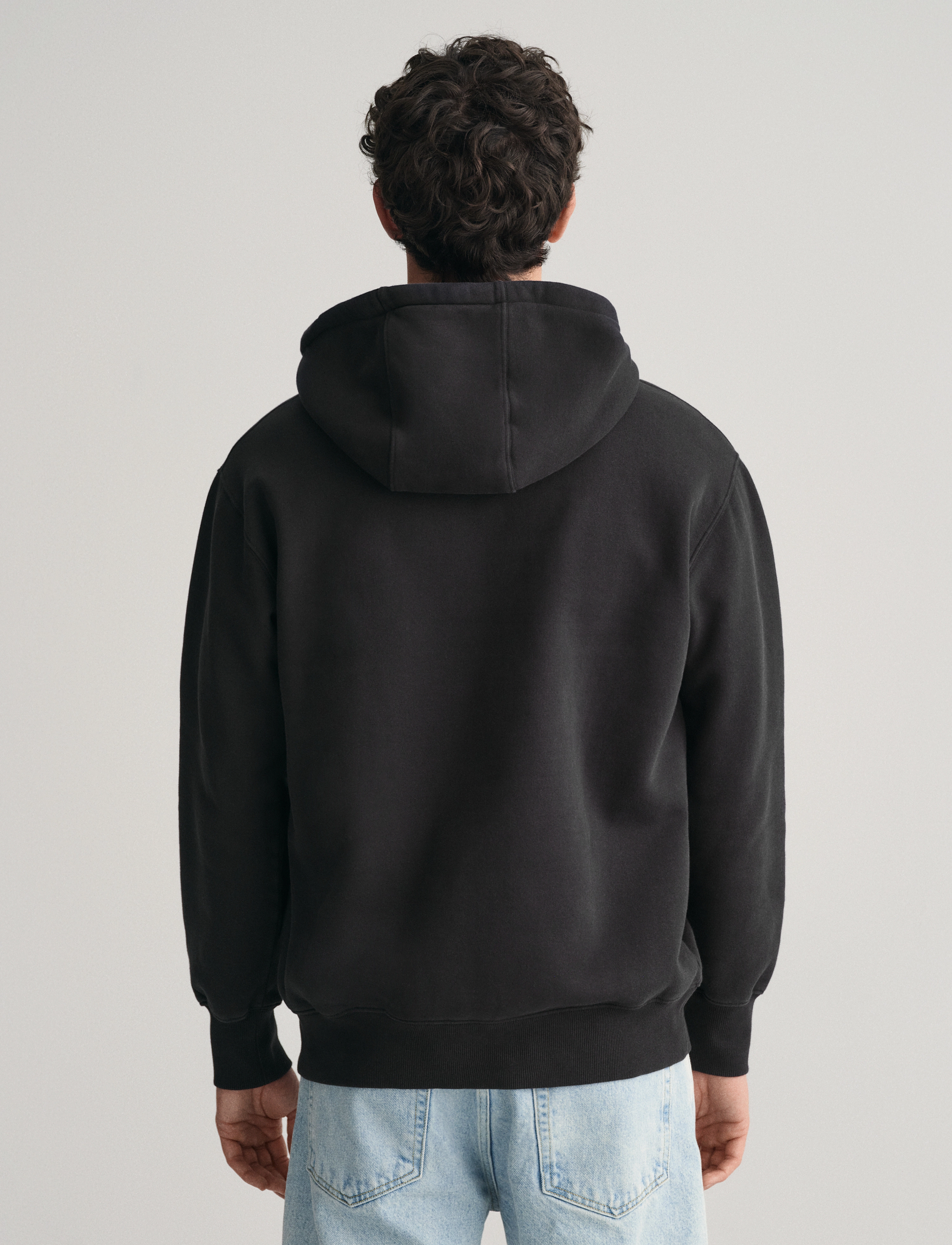 GANT - LOGO HOODIE - black - 5