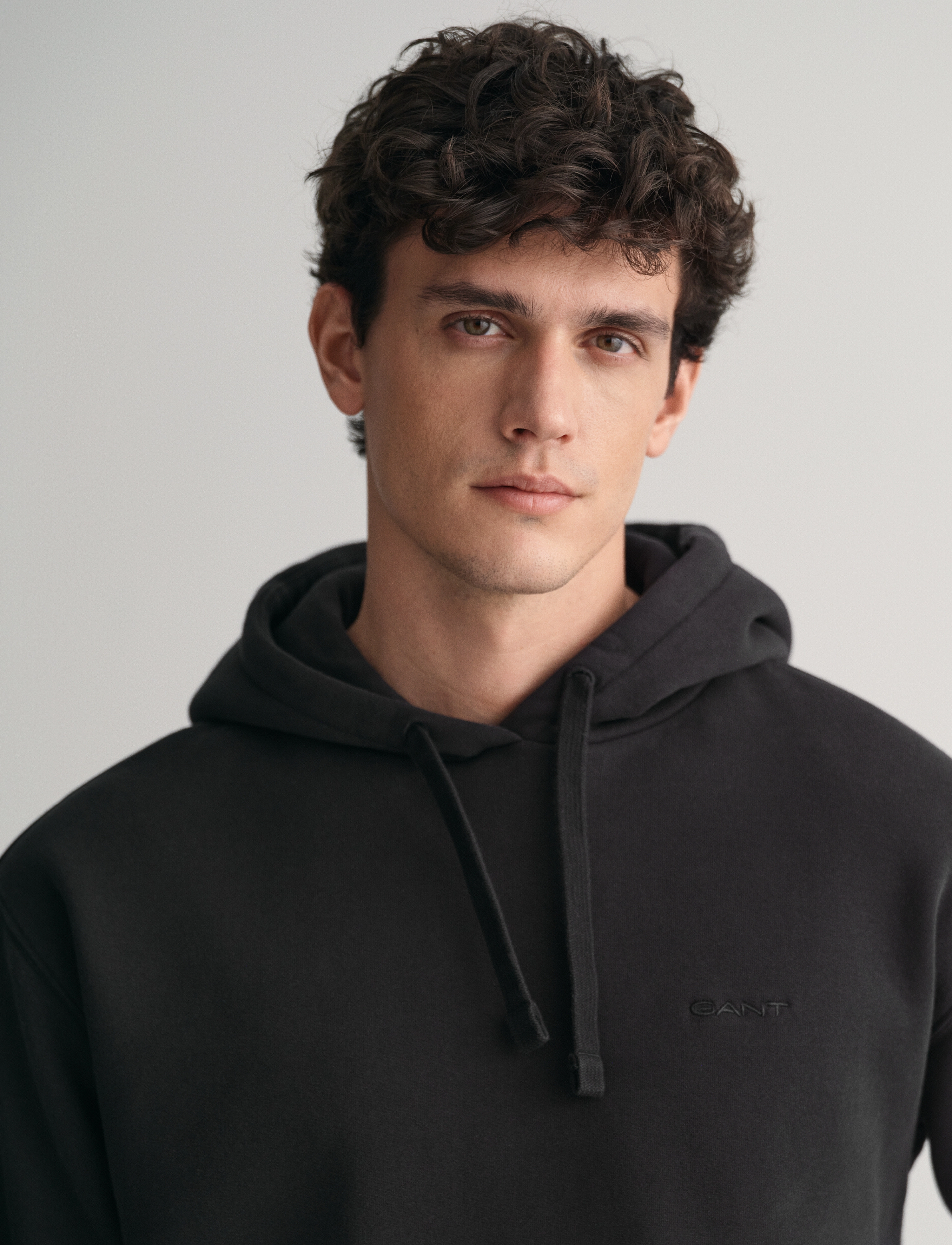 GANT - LOGO HOODIE - black - 5