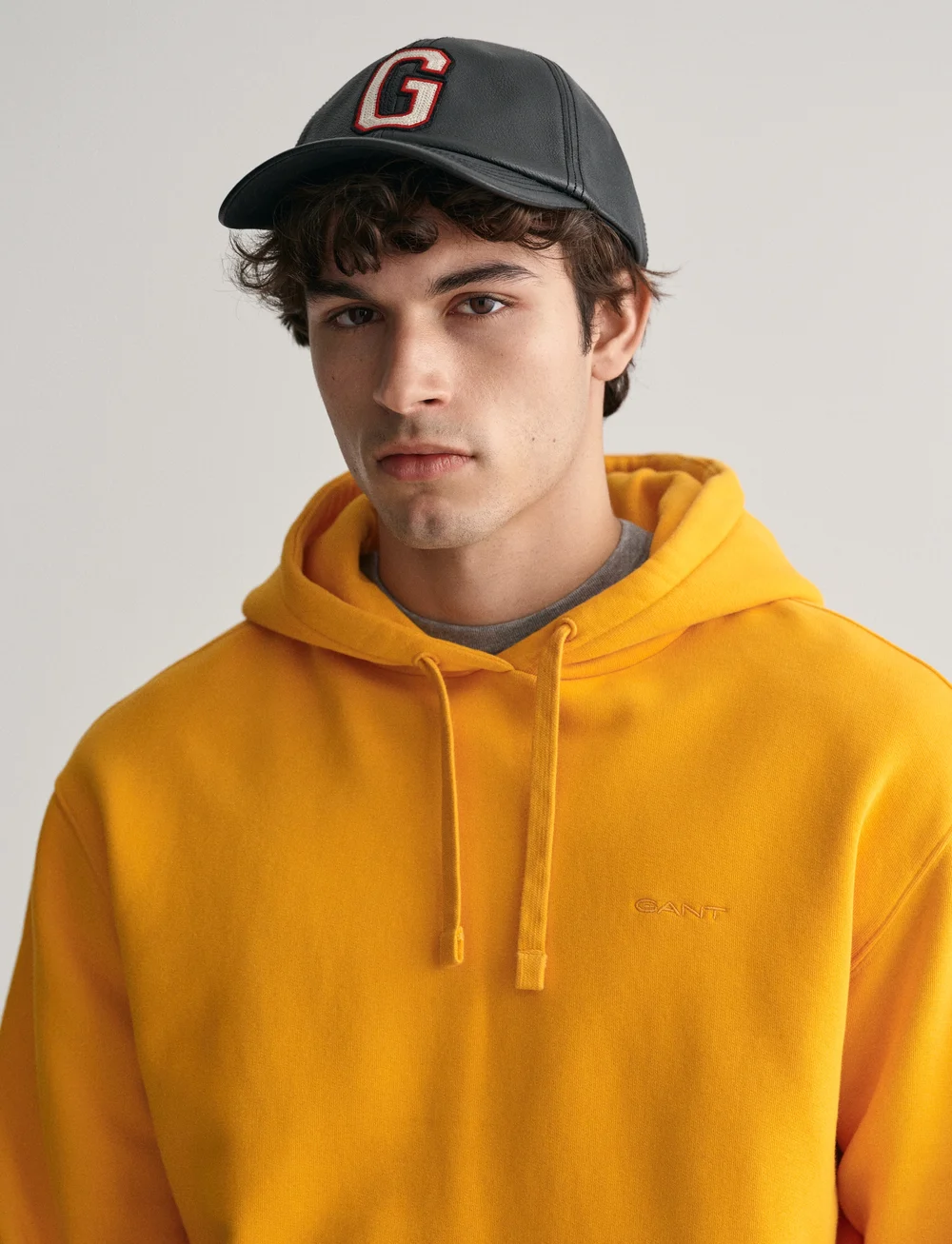 GANT - LOGO HOODIE - kapuutsiga dressipluusid - medal yellow - 4