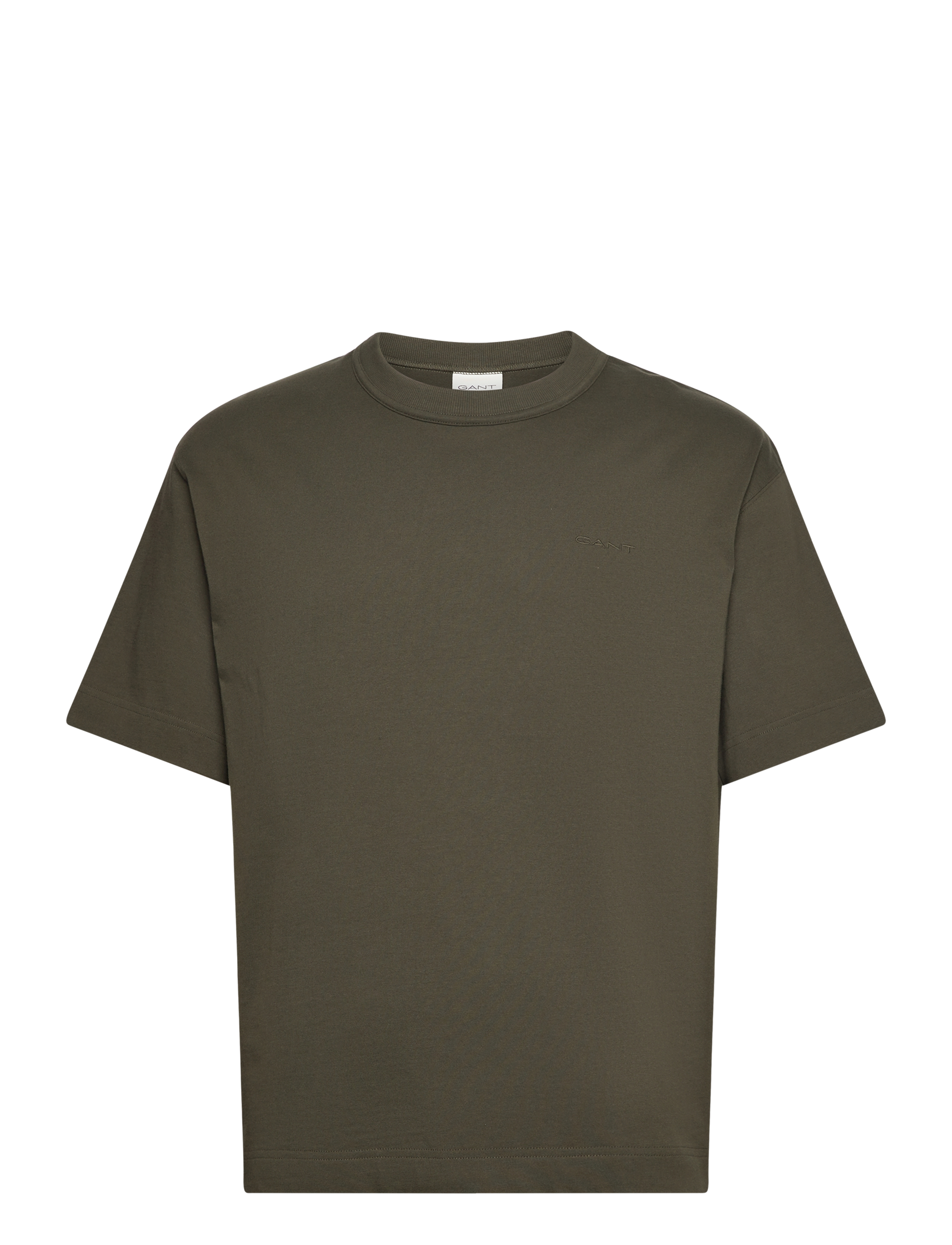 GANT - LOGO SS T-SHIRT - juniper green - 1