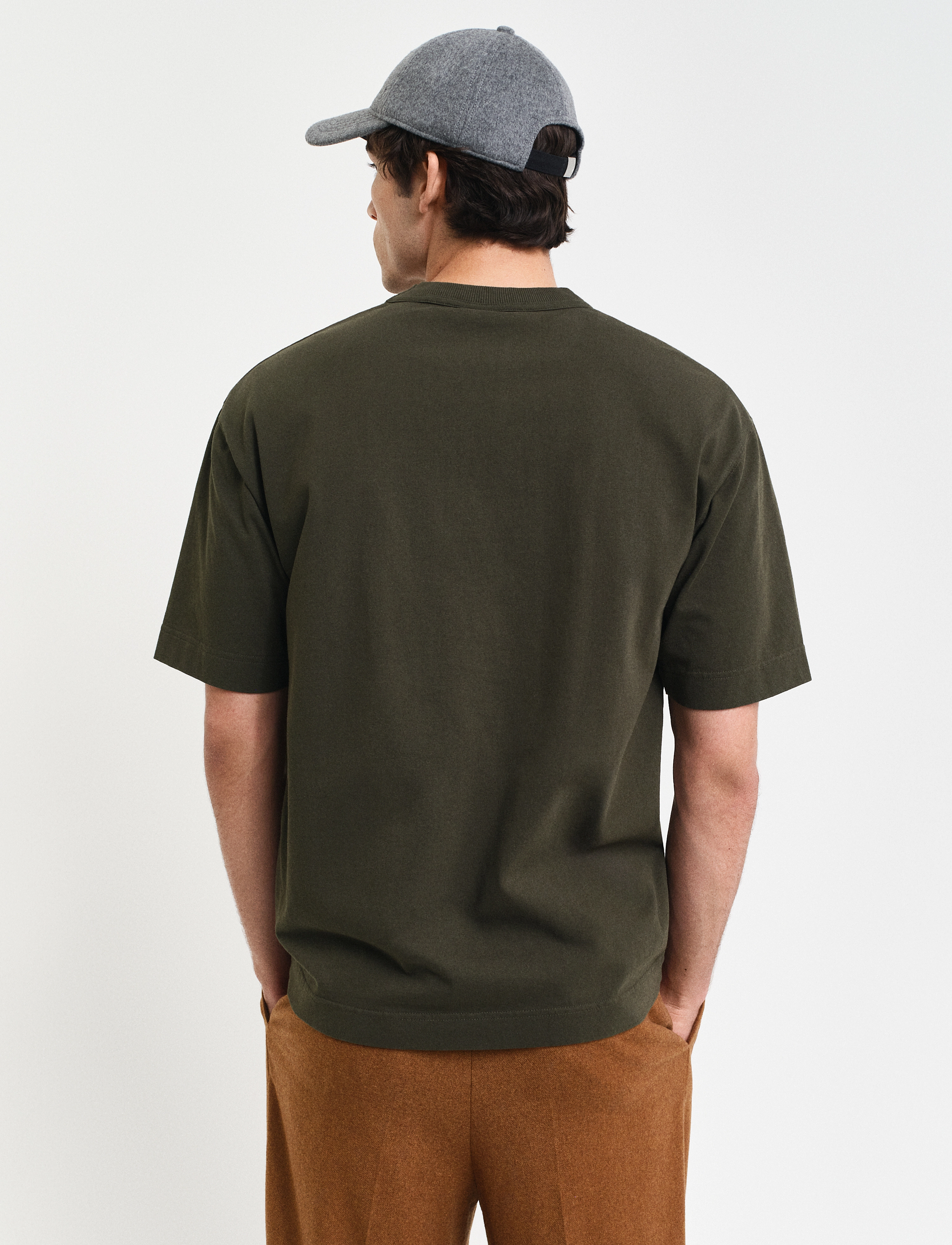 GANT - LOGO SS T-SHIRT - juniper green - 3