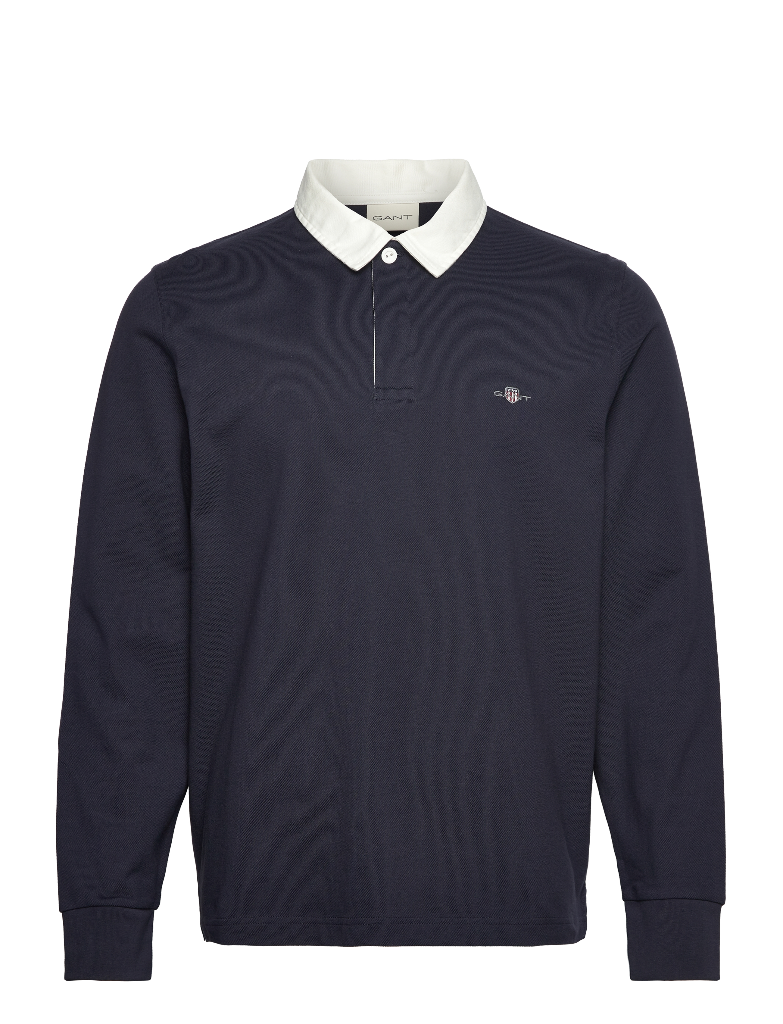 GANT - PIQUE HEAVY RUGGER - evening blue - 1