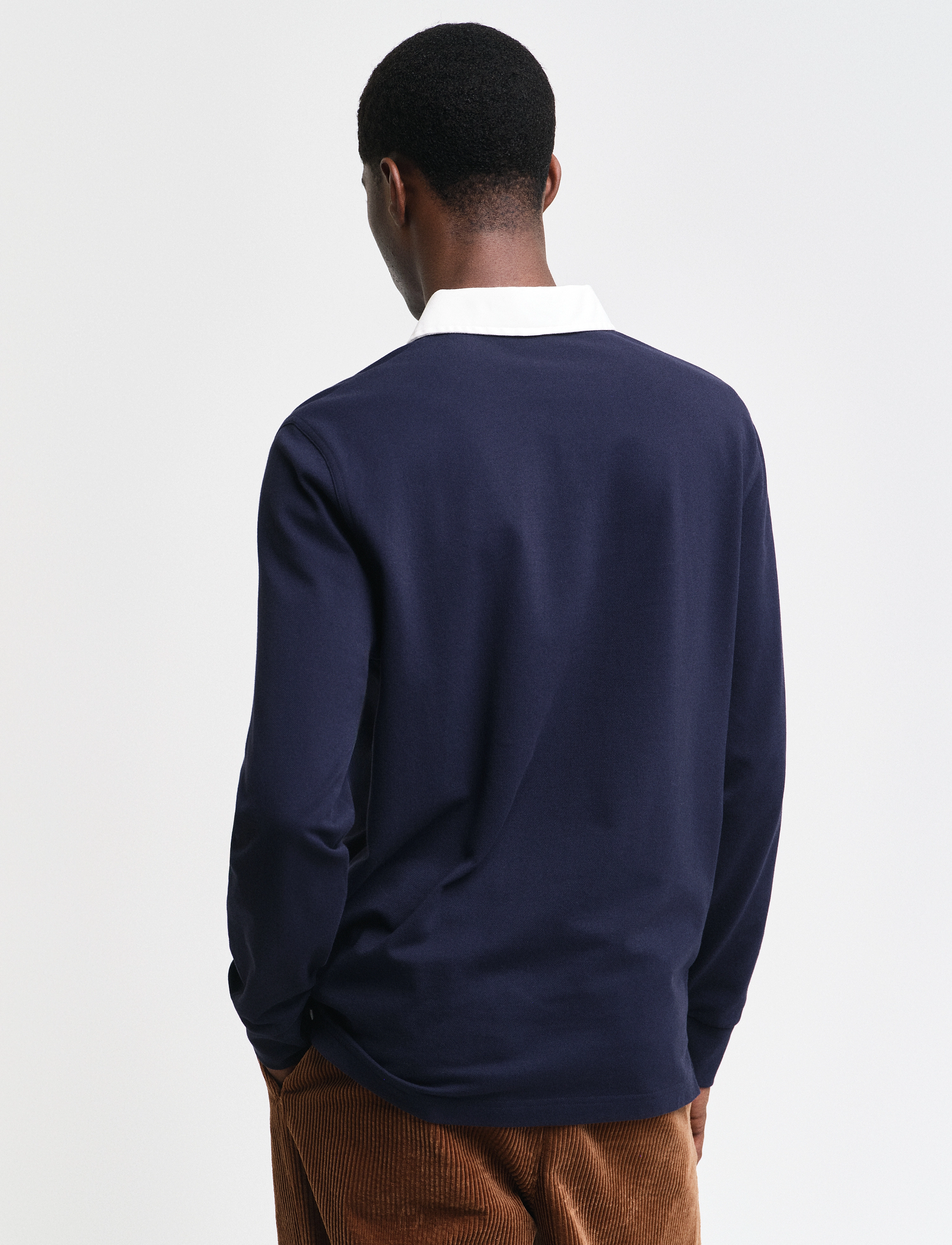 GANT - PIQUE HEAVY RUGGER - evening blue - 3