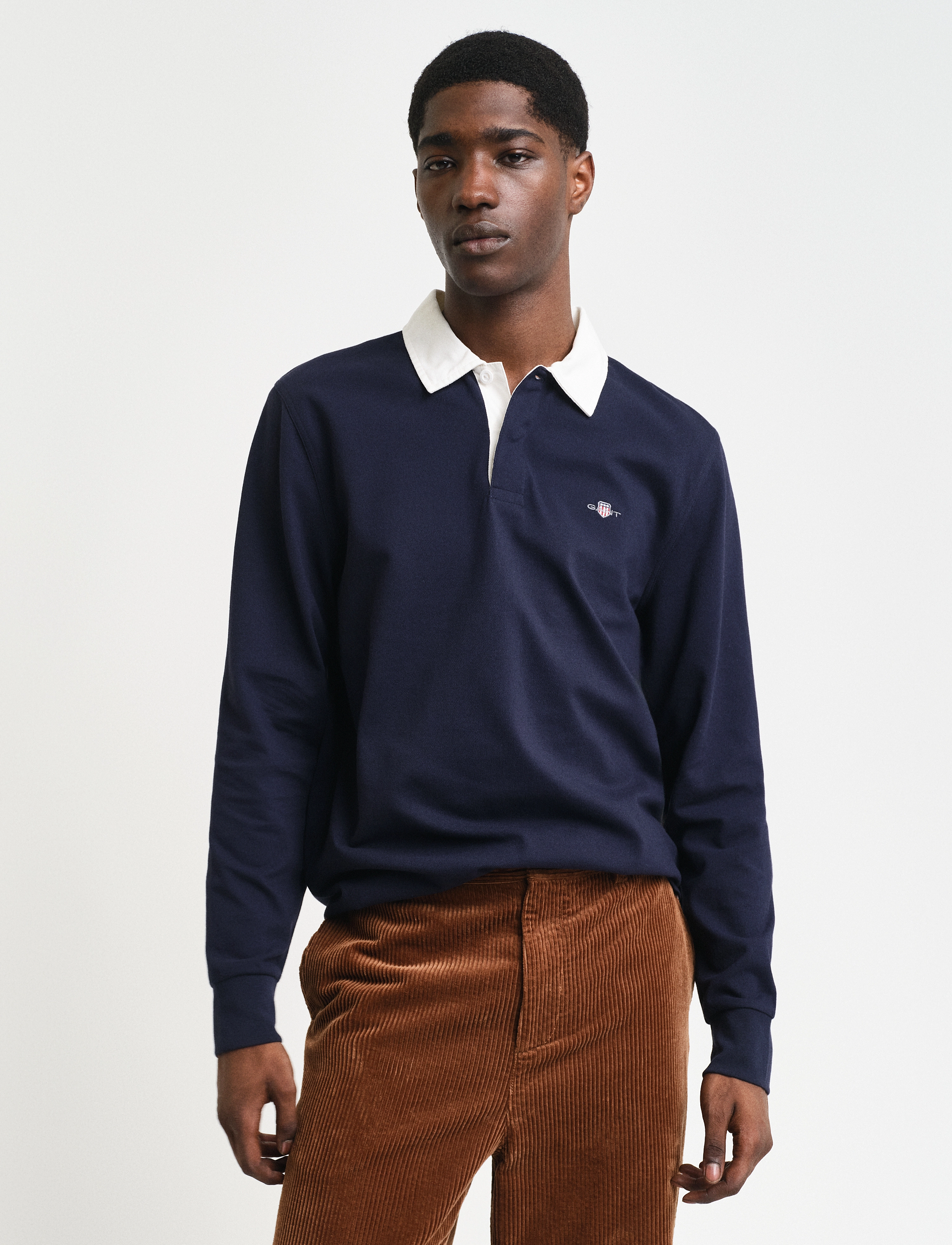 GANT - PIQUE HEAVY RUGGER - evening blue - 4