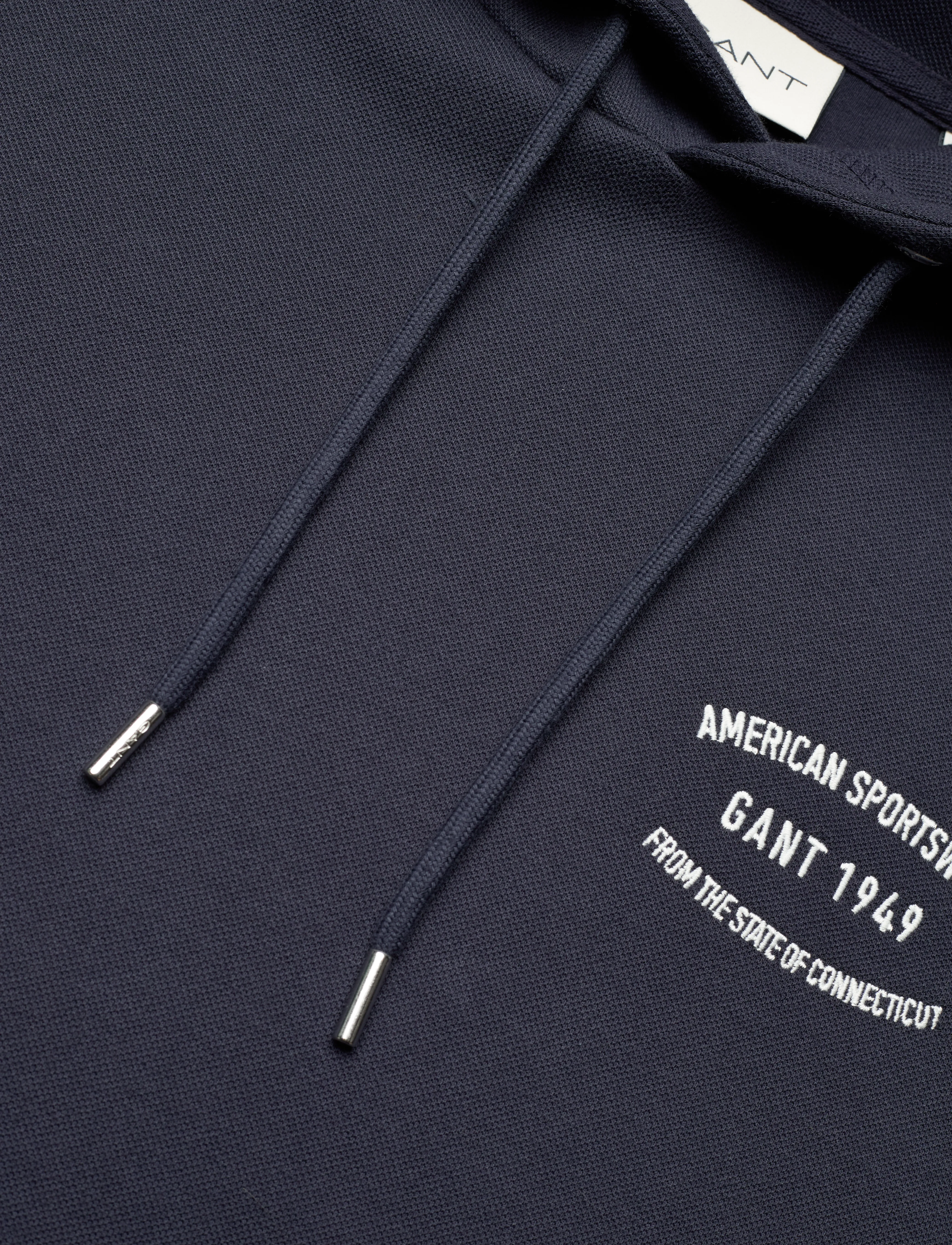 GANT - SMALL GRAPHIC SWEAT HOODIE - evening blue - 5