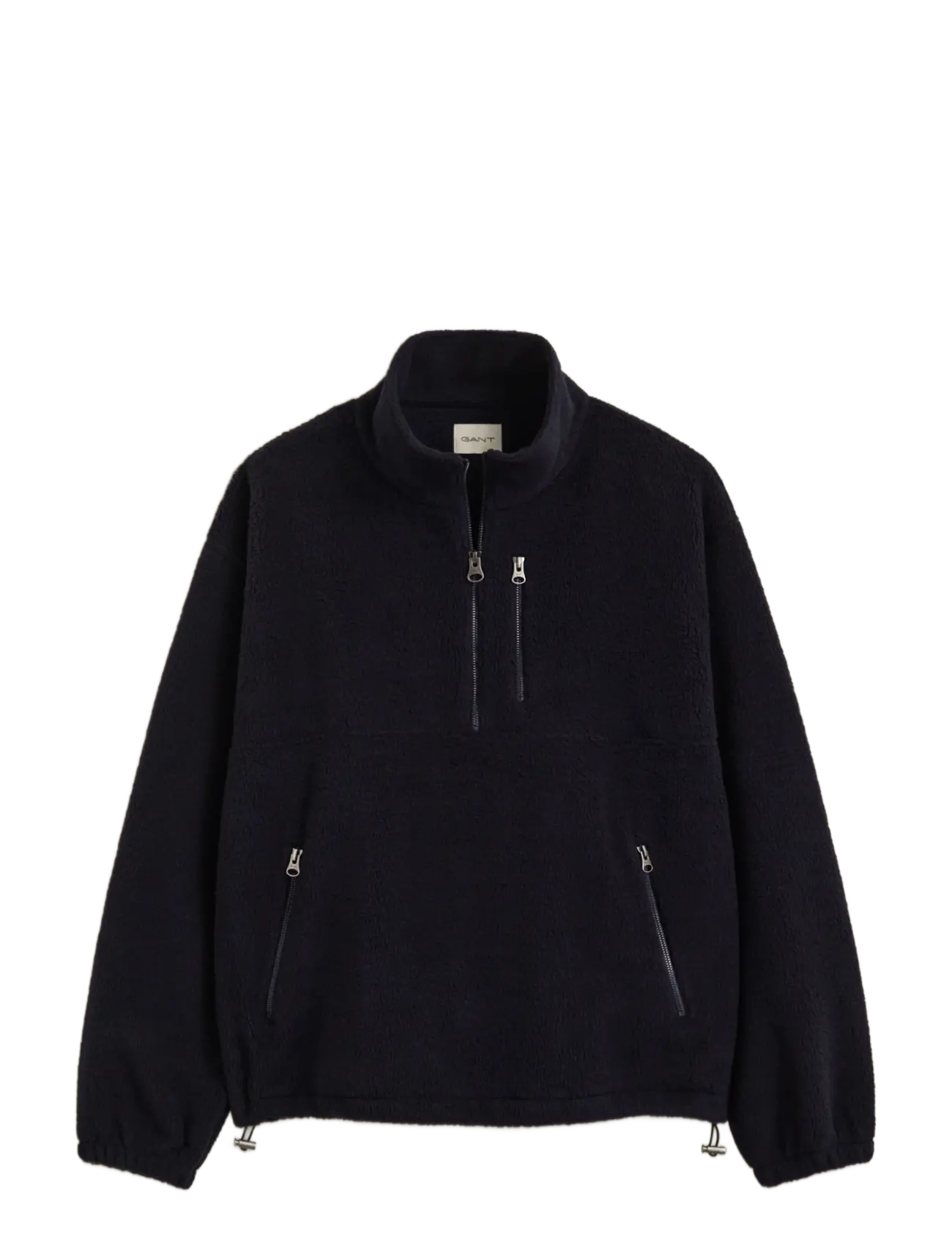 Gant Micro Half-Zip Fleece, XL, Sweatshirts & Hoodies, Marineblau - Fleeces, Männerswear