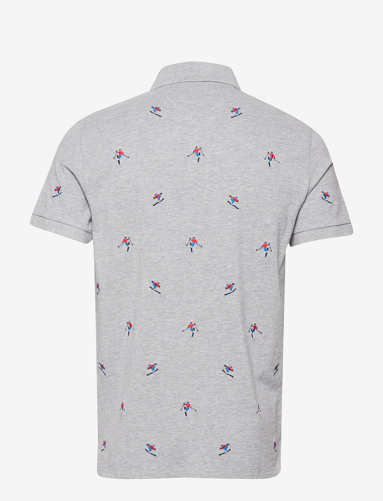 GANT - O1. AOE PIQUE SS RUGGER - grey melange - 1