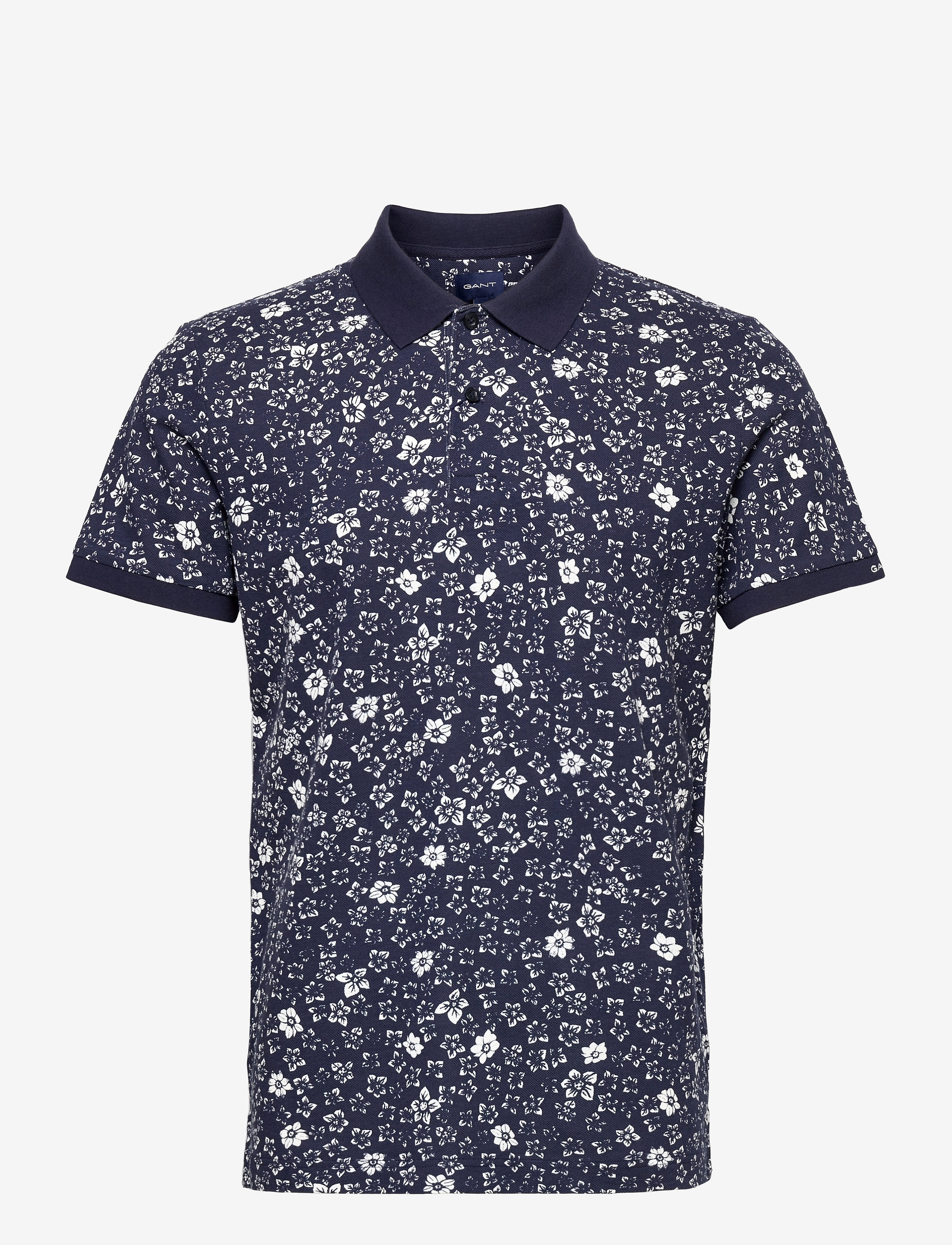 GANT - D1. FREEDOM FLOWER PIQUE SS RUGGER - classic blue - 0