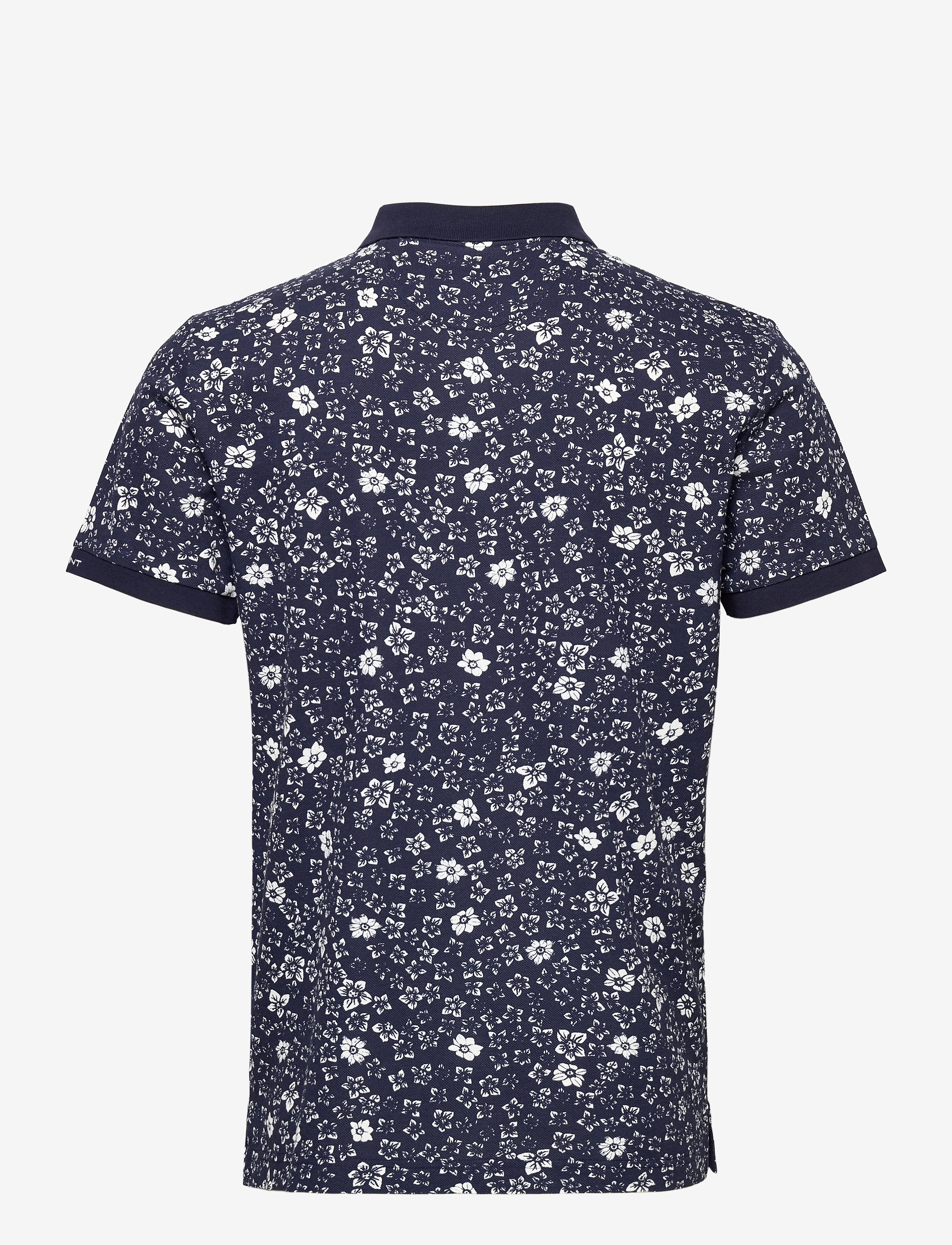 GANT - D1. FREEDOM FLOWER PIQUE SS RUGGER - classic blue - 1