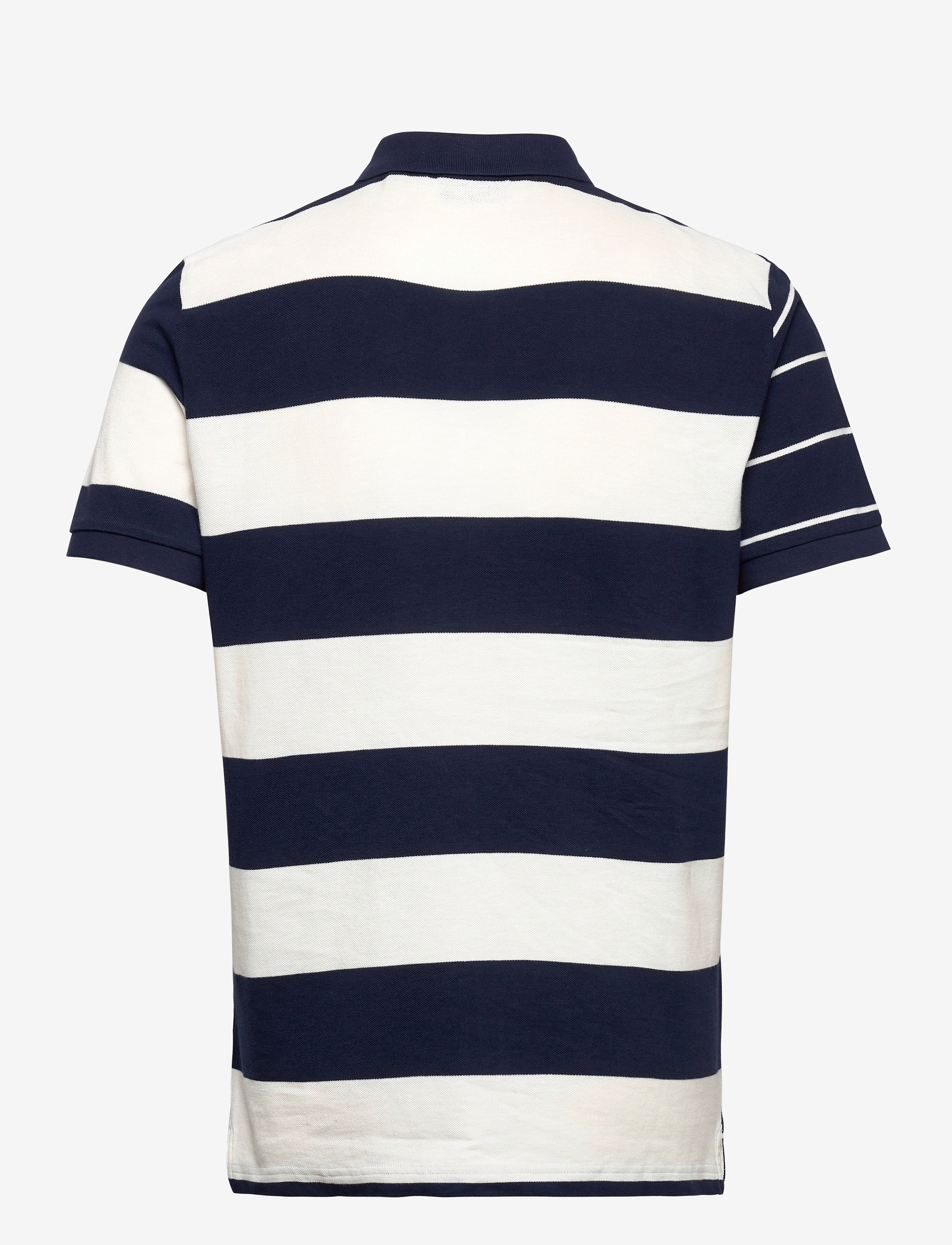 GANT - D1. DOUBLE STRIPE PIQUE SS RUGGER - evening blue - 1