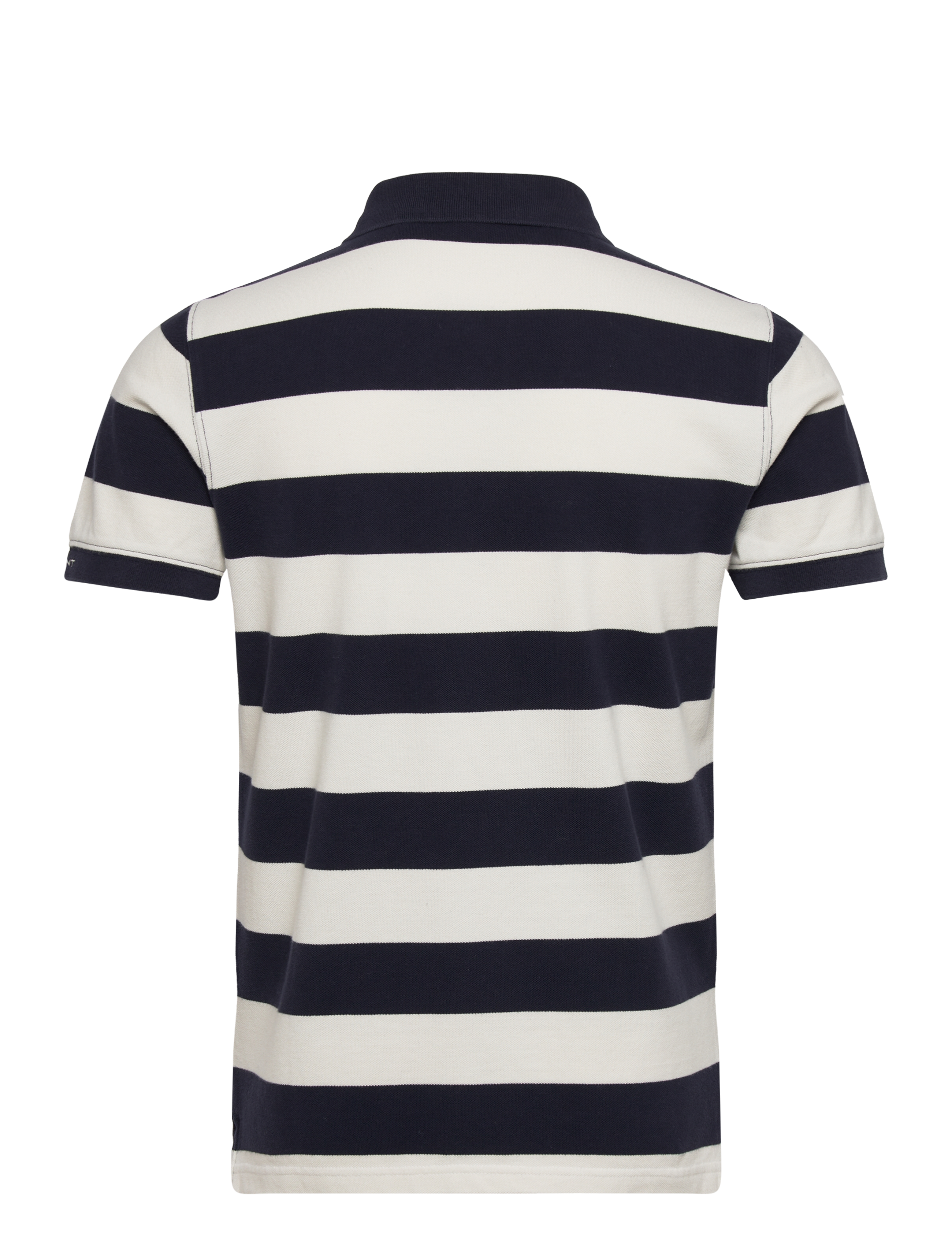 GANT - D.1 PRINTED BARSTRIPE PIQUE RUGGER - evening blue - 1
