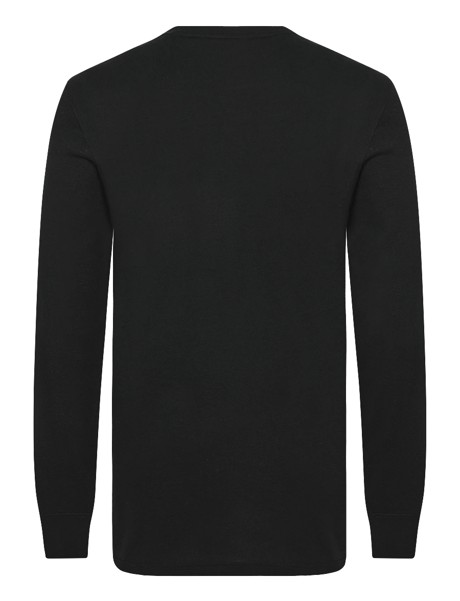 Gant - SLIM PIQUE LS T-SHIRT - langärmelige t-shirts - black - 2