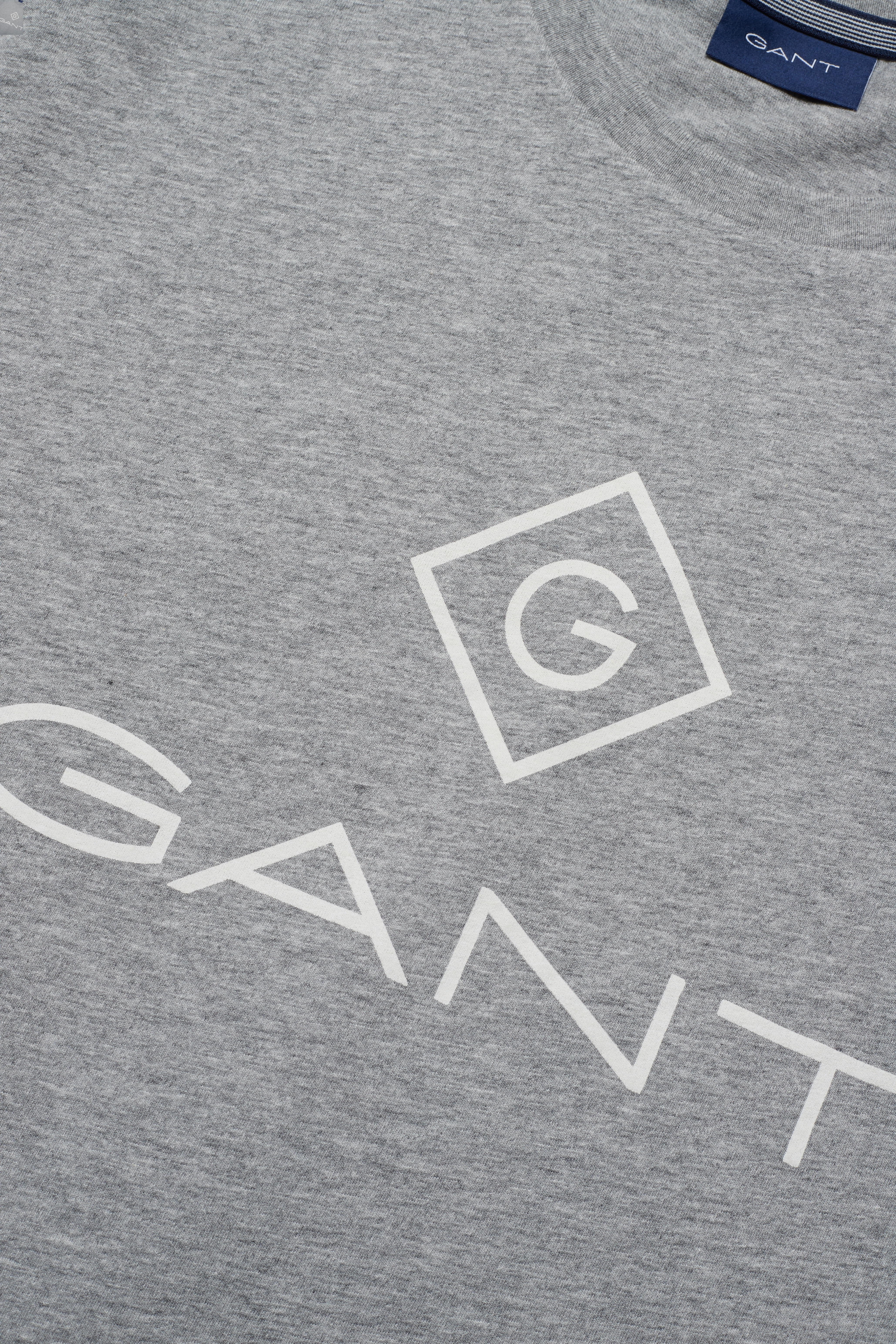 GANT - LOCK UP SS T-SHIRT - grey melange - 2