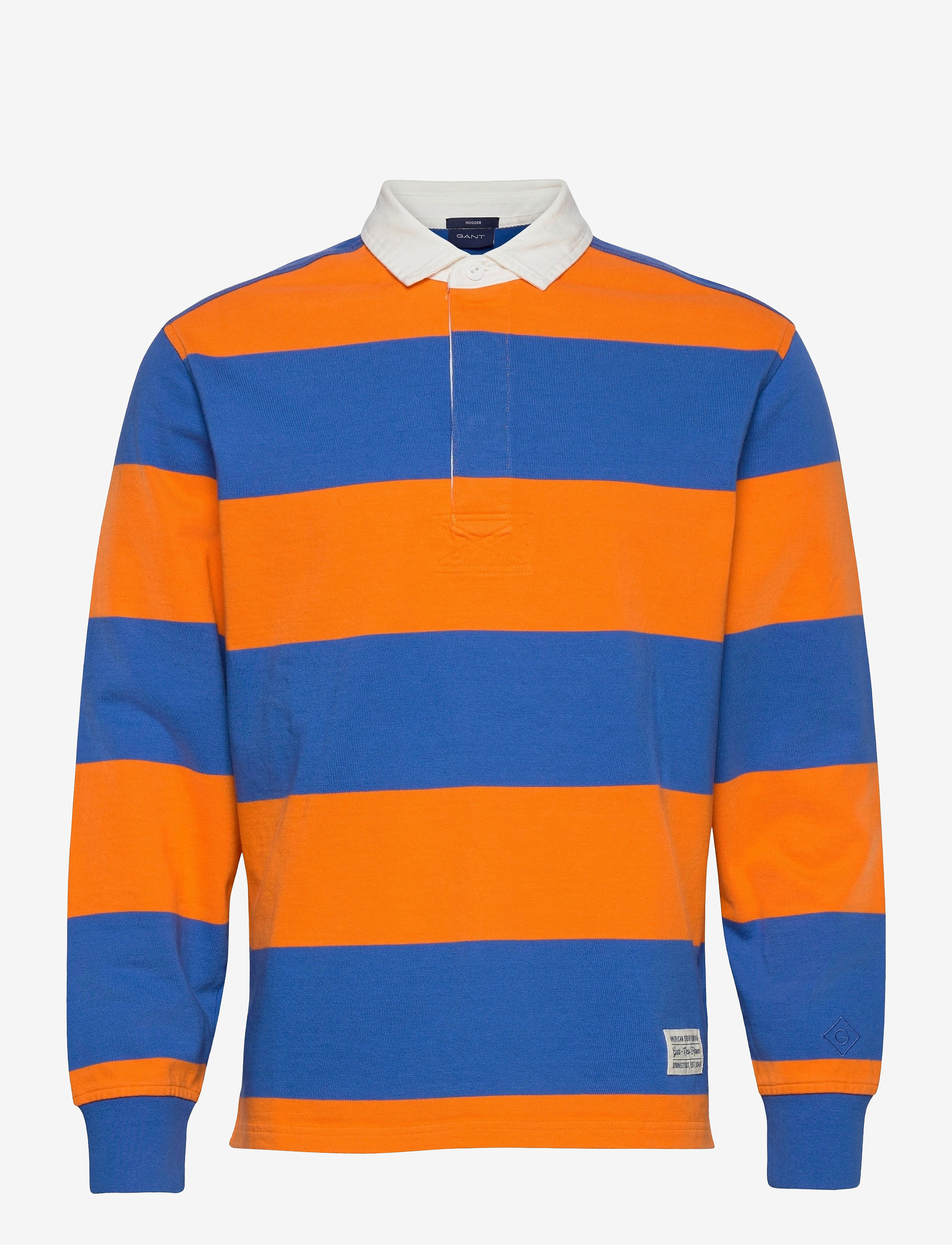 GANT - D1. BARSTRIPE HUGGER RUGGER - strong blue - 0