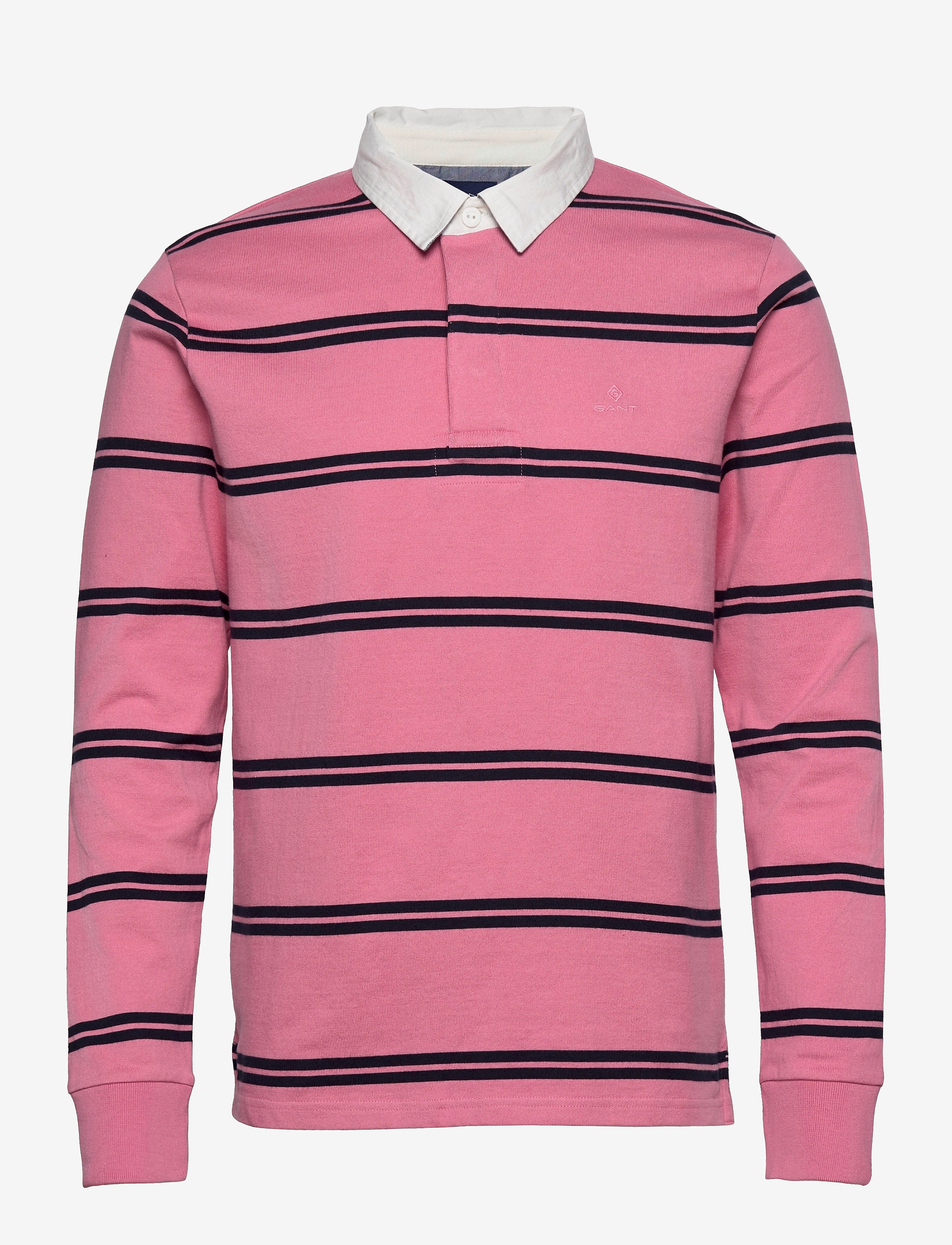 GANT - D1. DOUBLE STRIPE HEAVY RUGGER - wild rose - 0