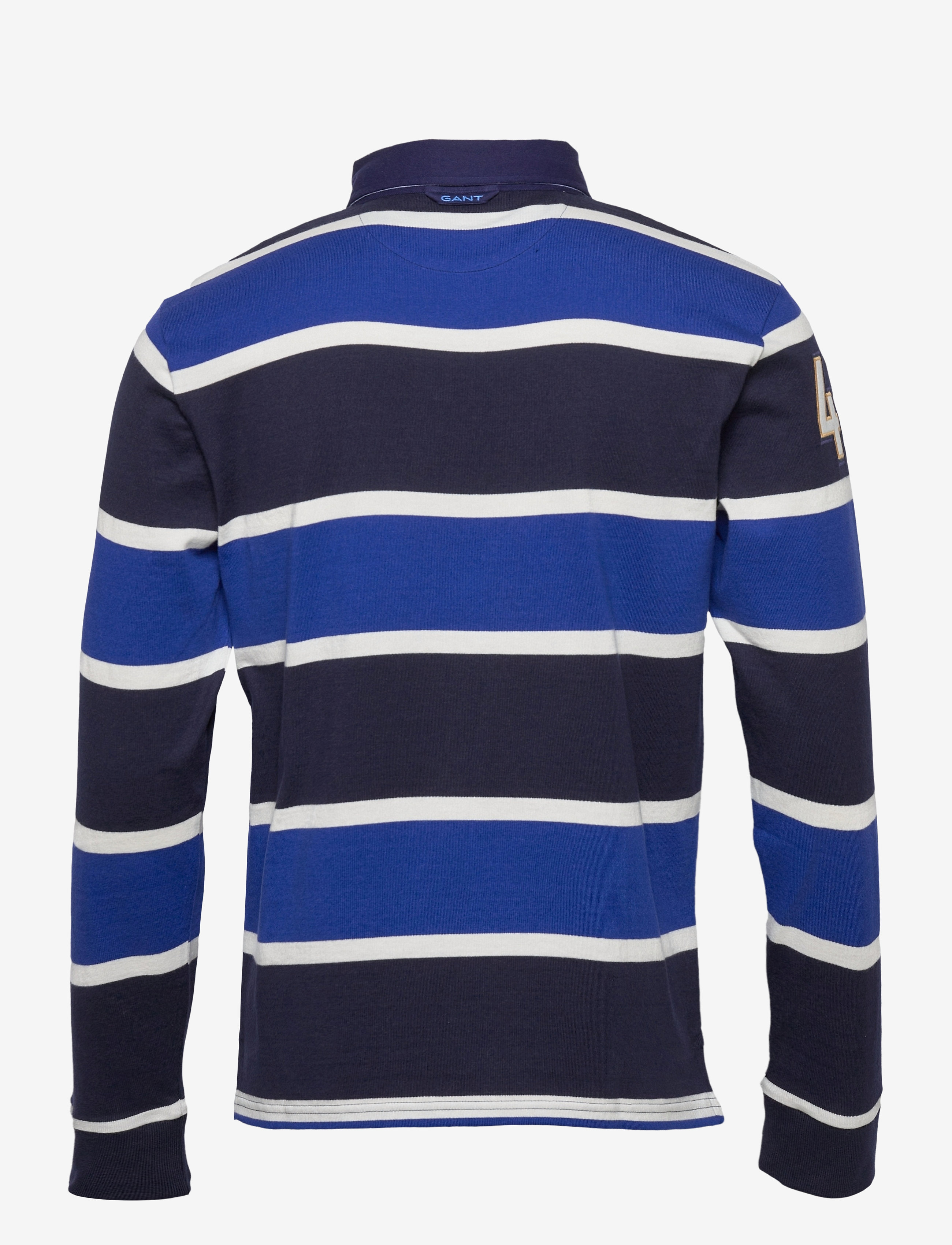 GANT - D1. BARSTRIPE CREST HEAVY RUGGER - crisp blue - 1