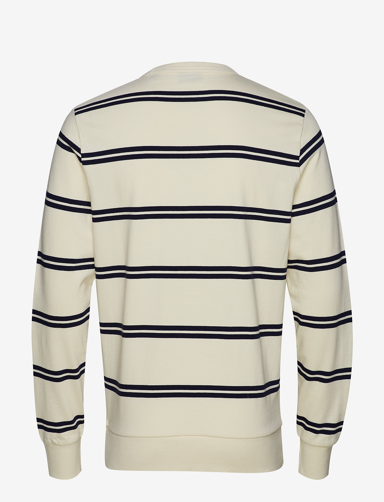 GANT - D1. HEAVY JERSEY C-NECK - cream - 1