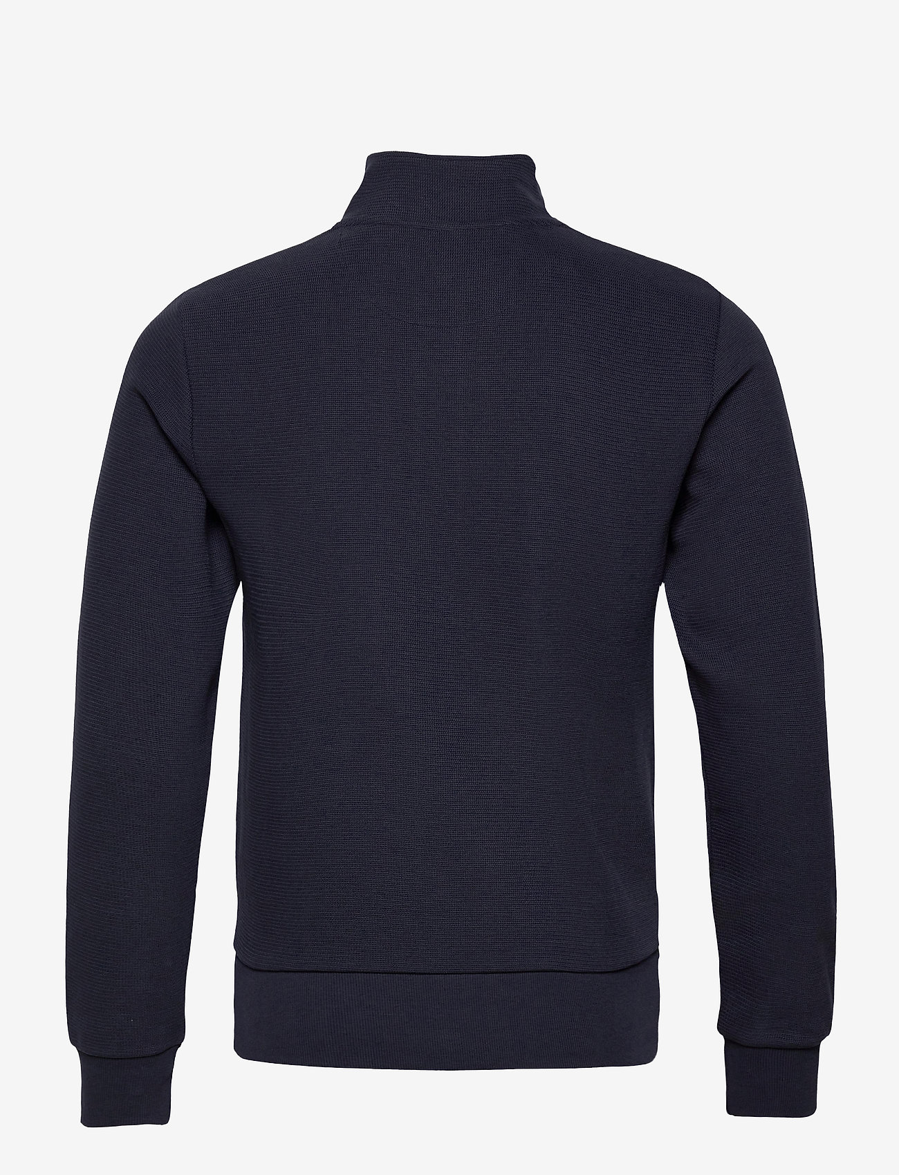 GANT - D2. STRUCTURE HALF ZIP - evening blue - 1