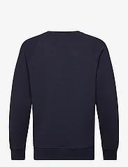 GANT - WAFFLE TEXTURE C-NECK - sweatshirts - evening blue - 1