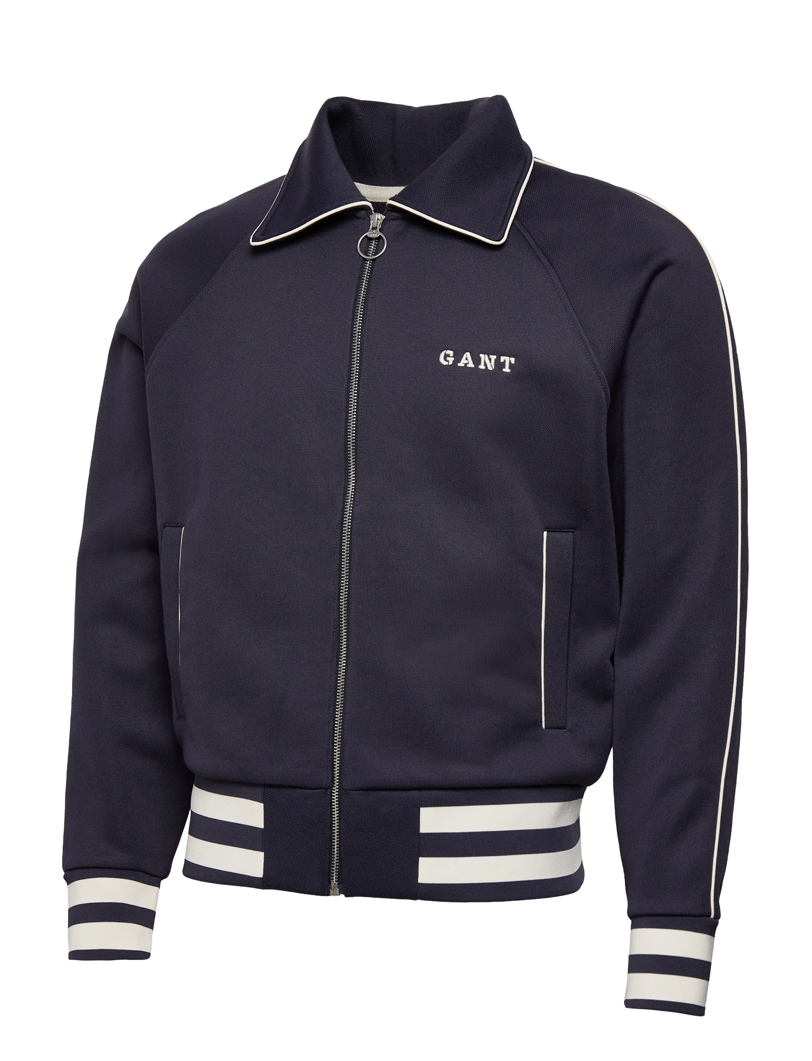 GANT - D2. SAILING COLLAR TRACKJACKET - evening blue - 2