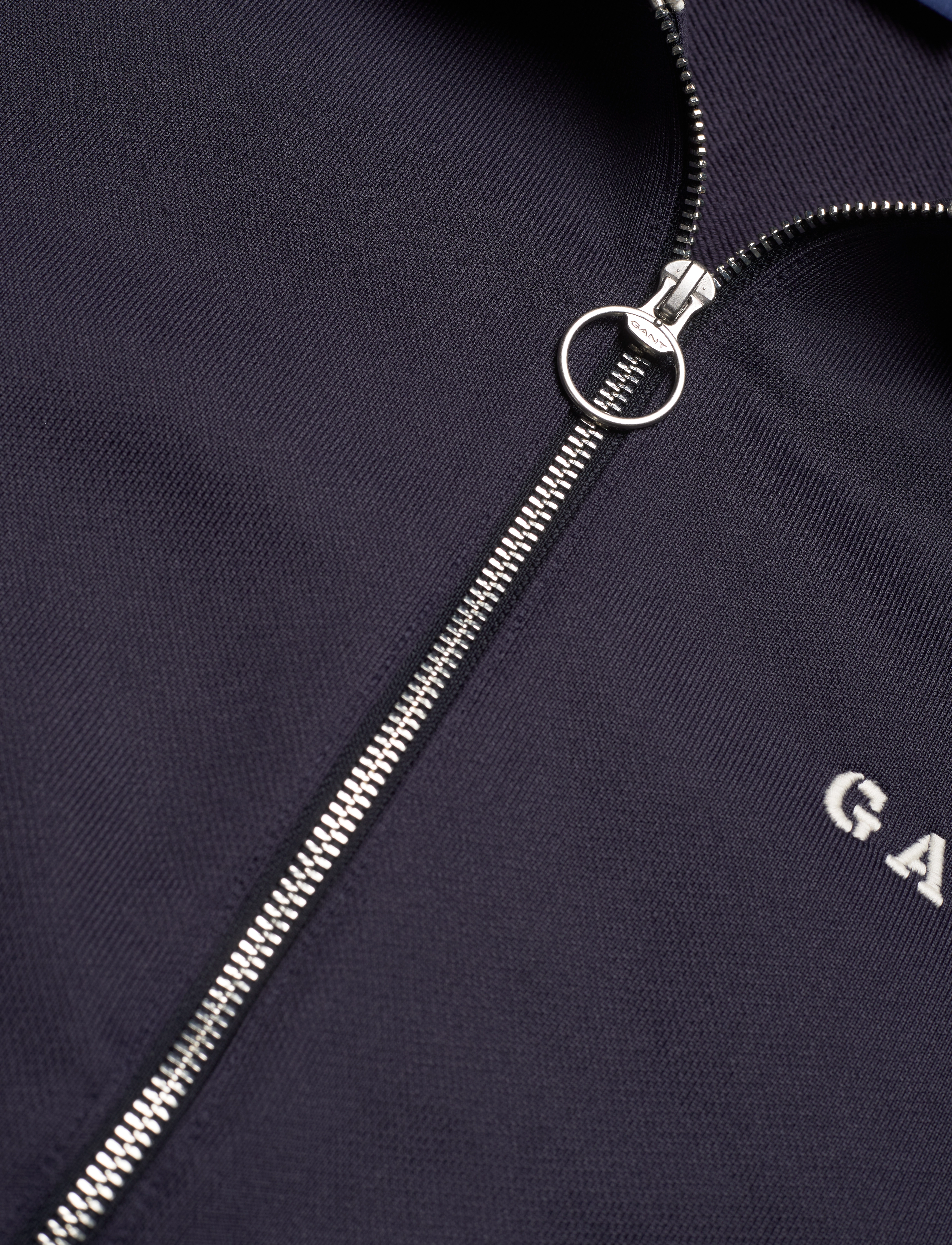 GANT - D2. SAILING COLLAR TRACKJACKET - evening blue - 4