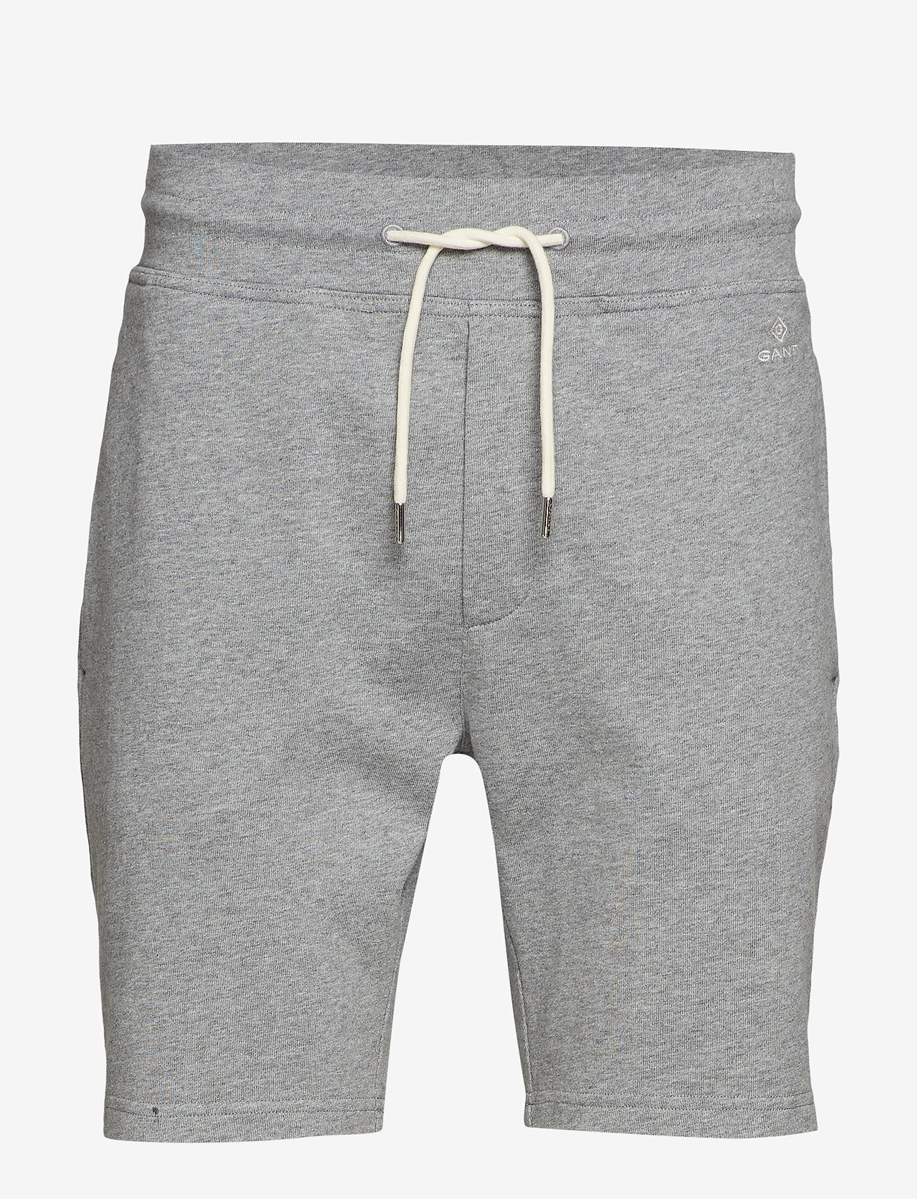 GANT - D1. HEAVY JERSEY SHORTS - grey melange - 0